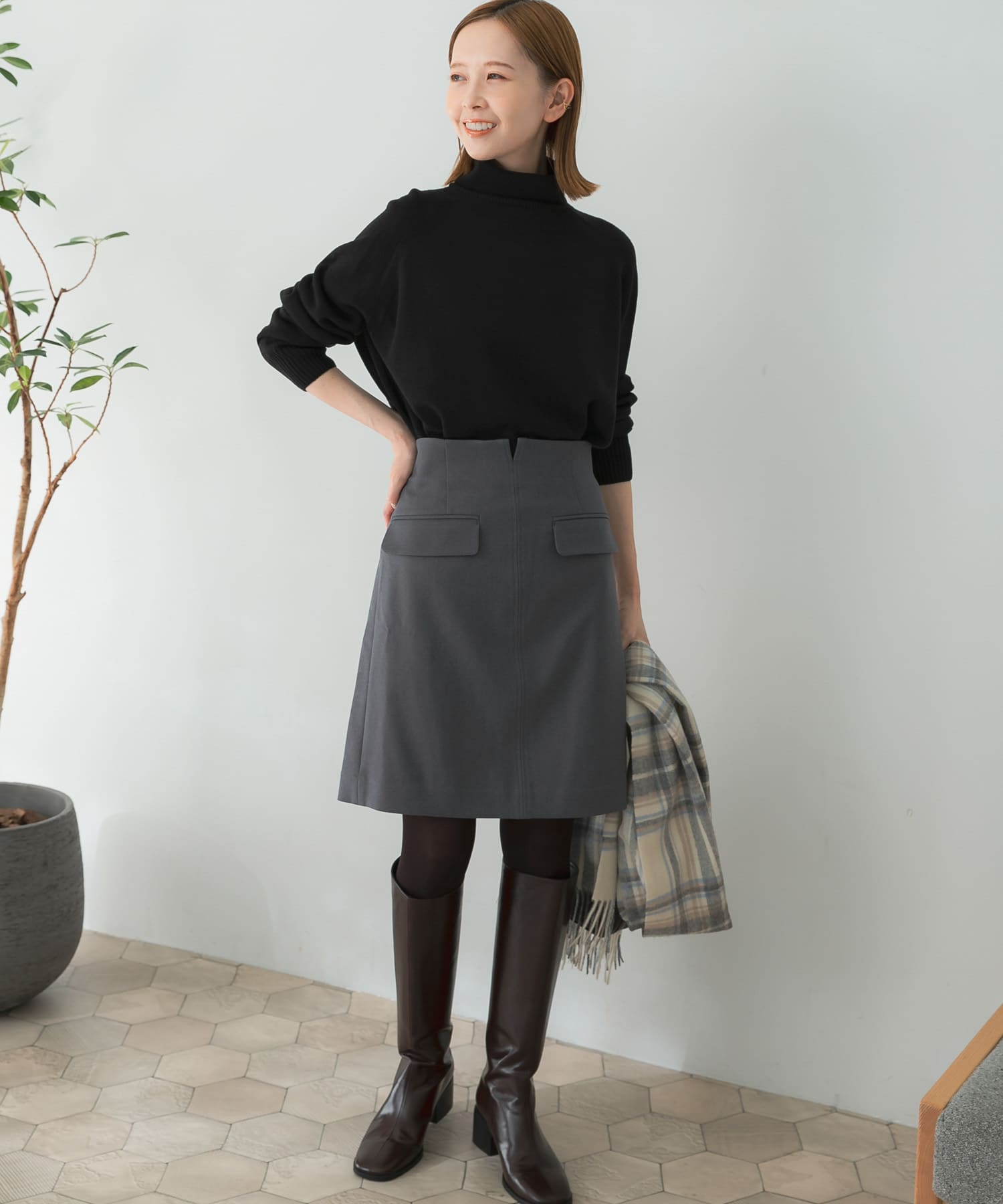 身長：165cm サイズ：38