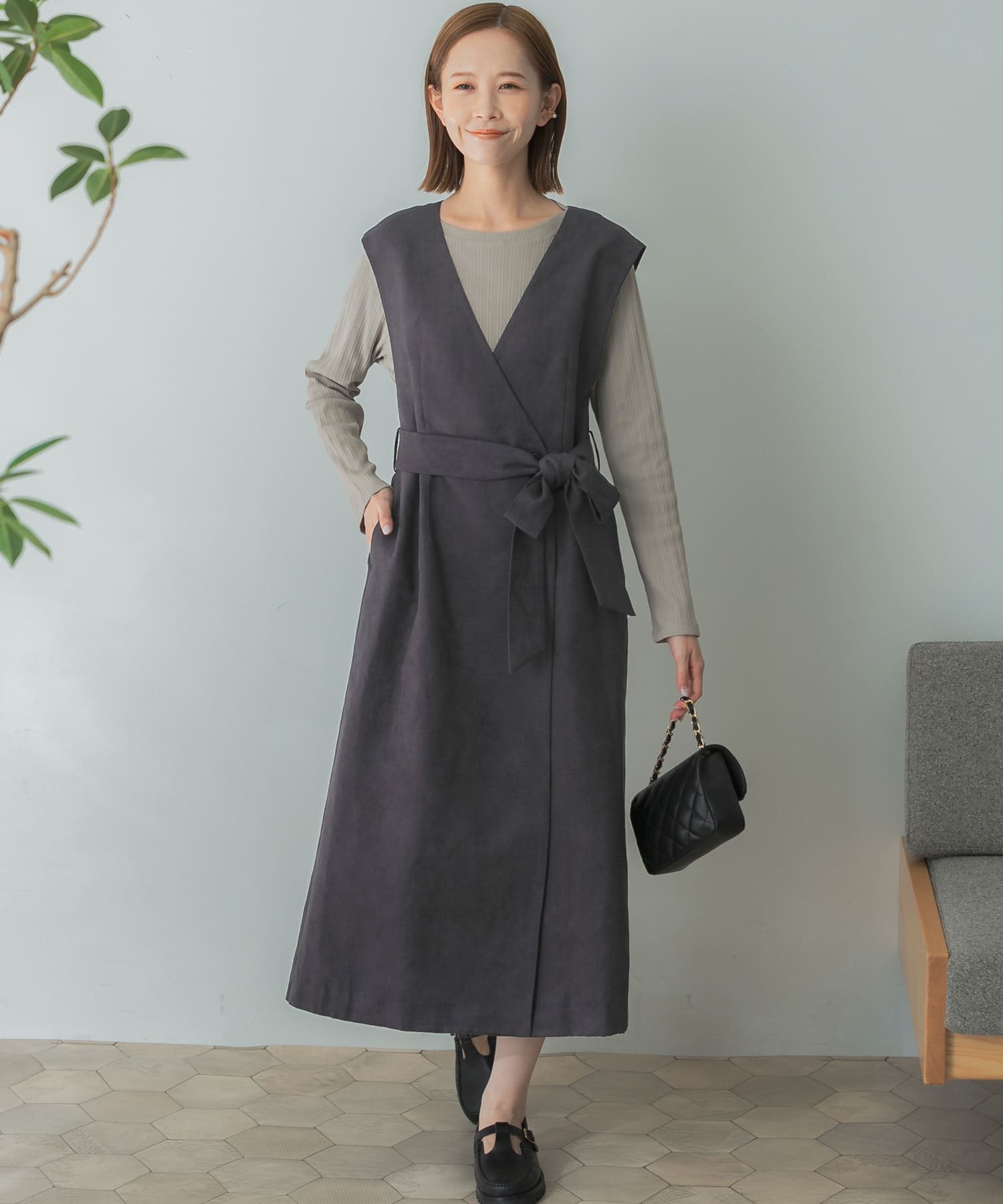 身長：165cm サイズ：FREE