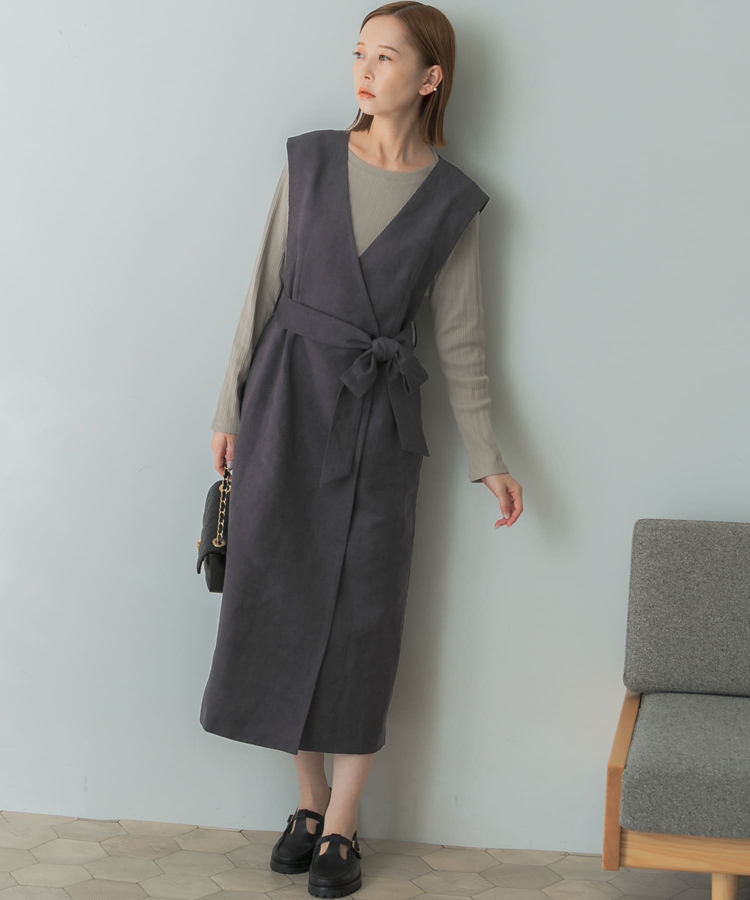 身長：165cm サイズ：FREE