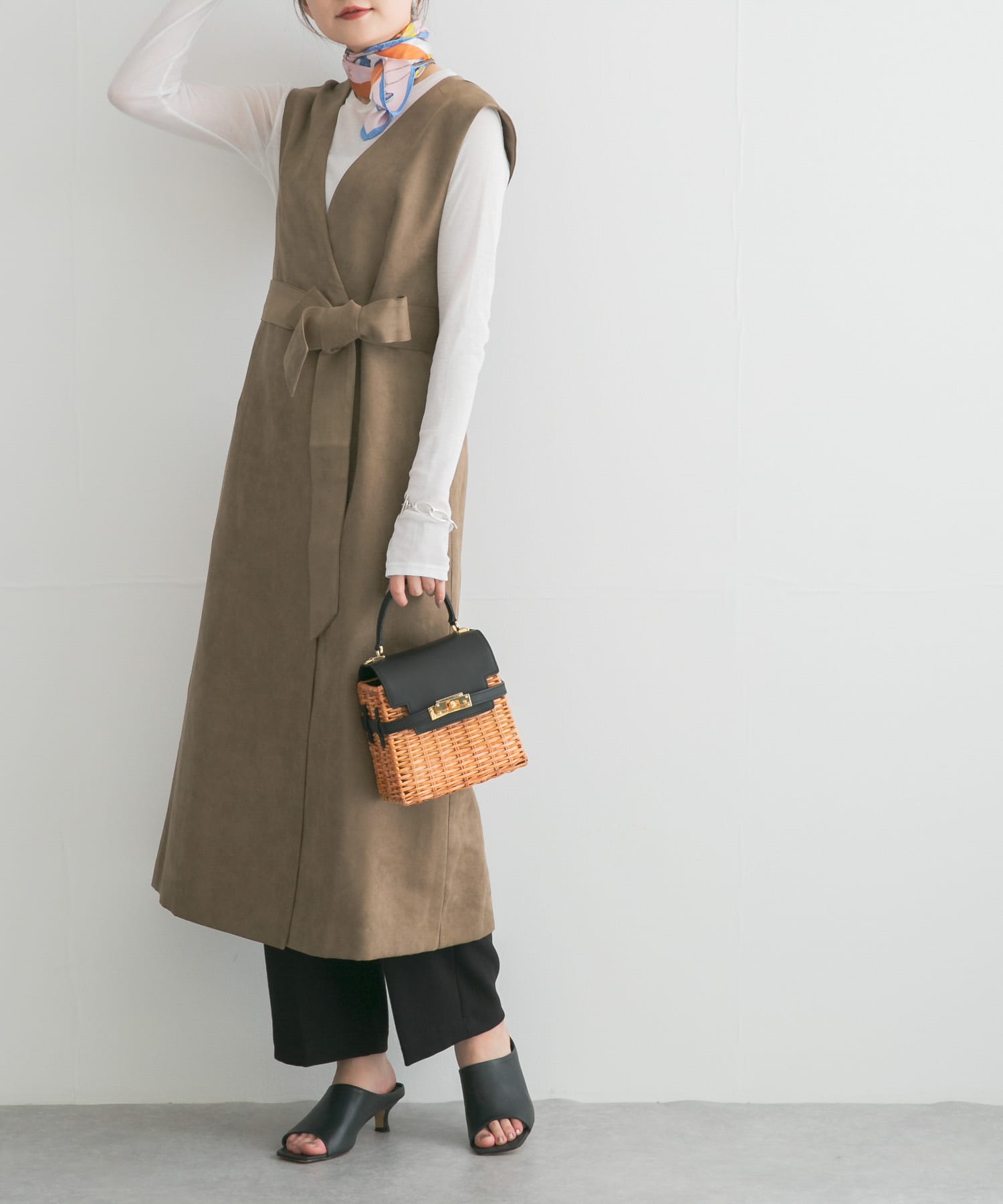 身長：163cm サイズ：FREE