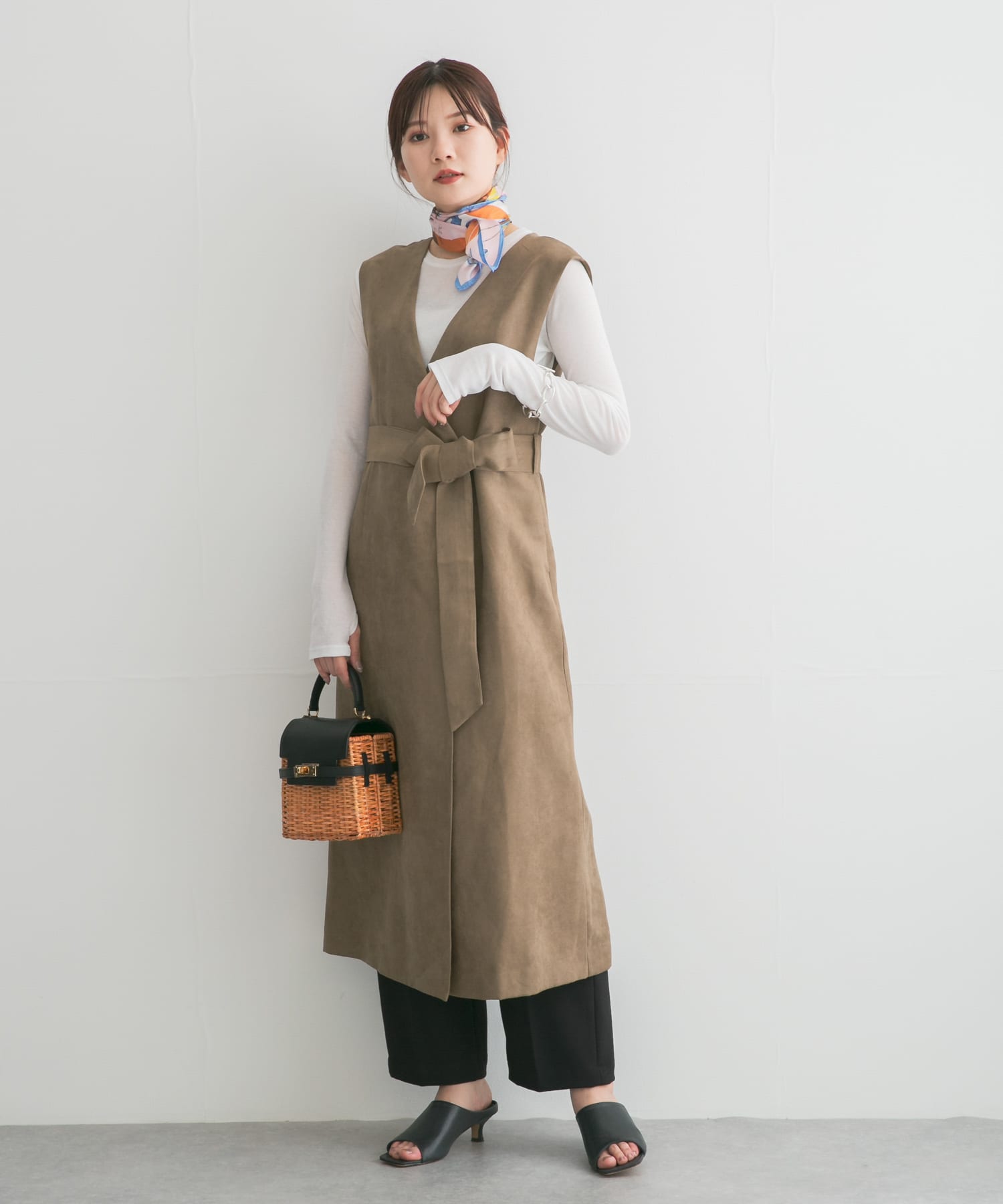 身長：163cm サイズ：FREE