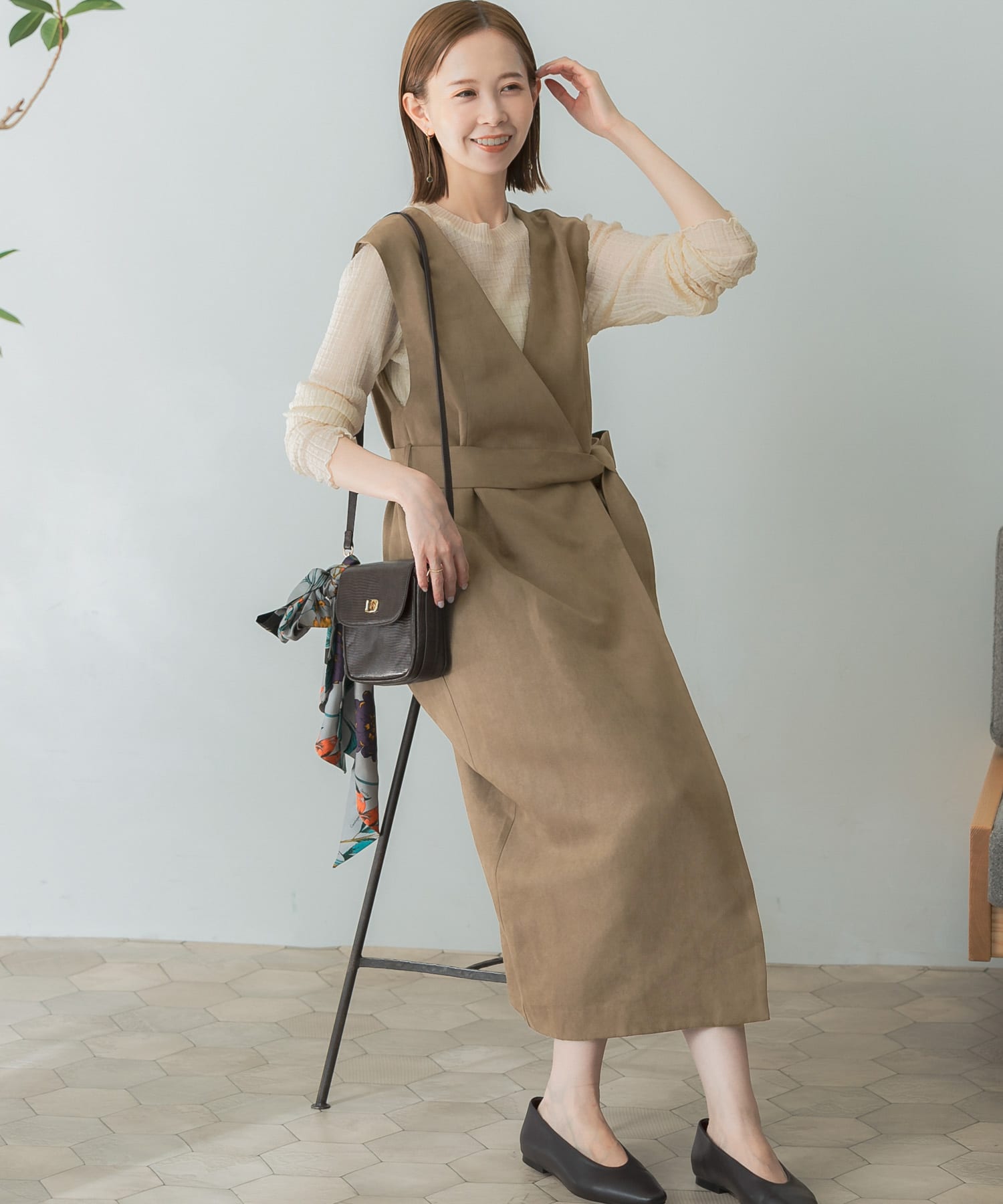 身長：165cm サイズ：FREE