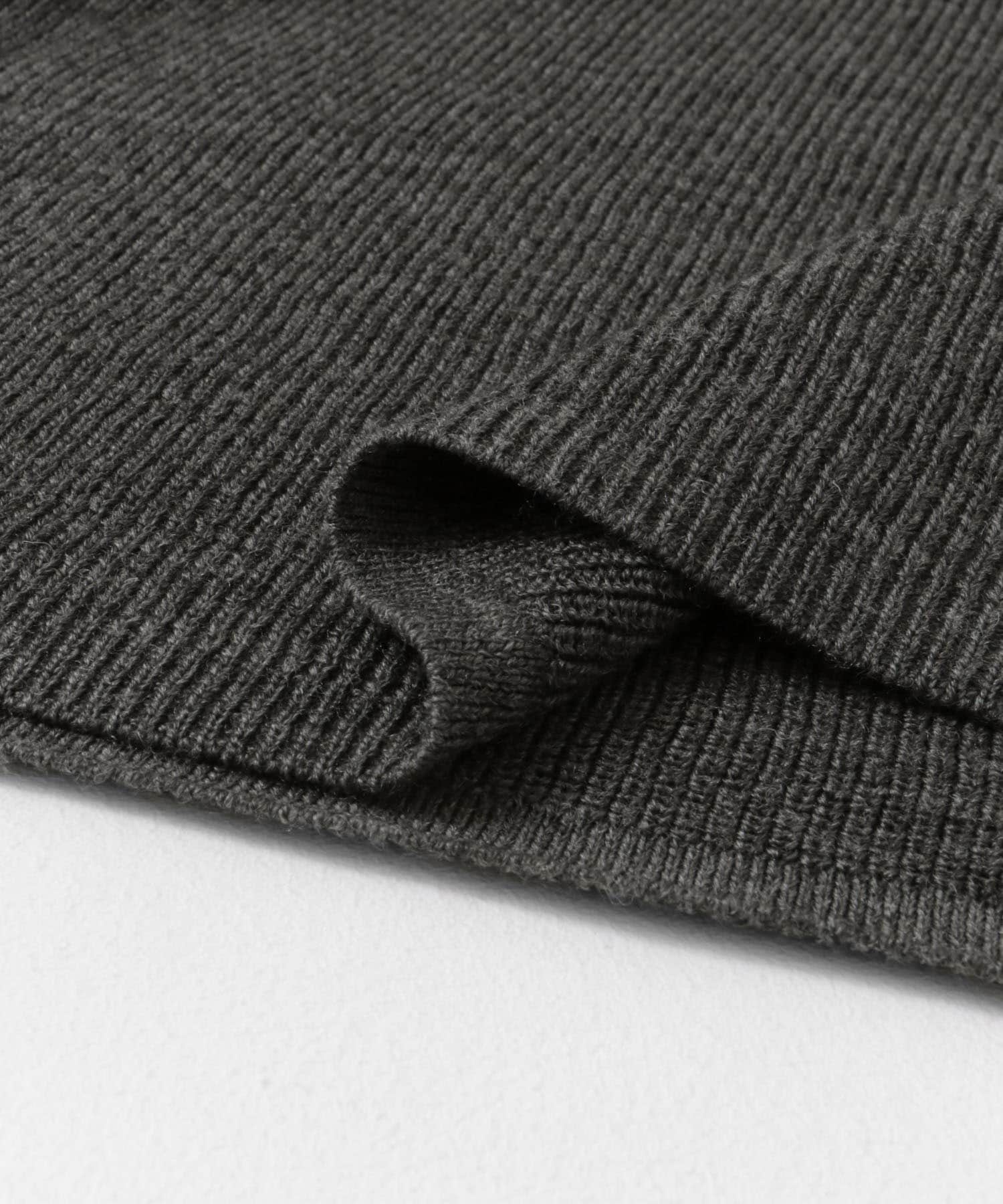 F by ROSSO　ウォッシャブル抗ピルニットワンピース C/GRAY 36
