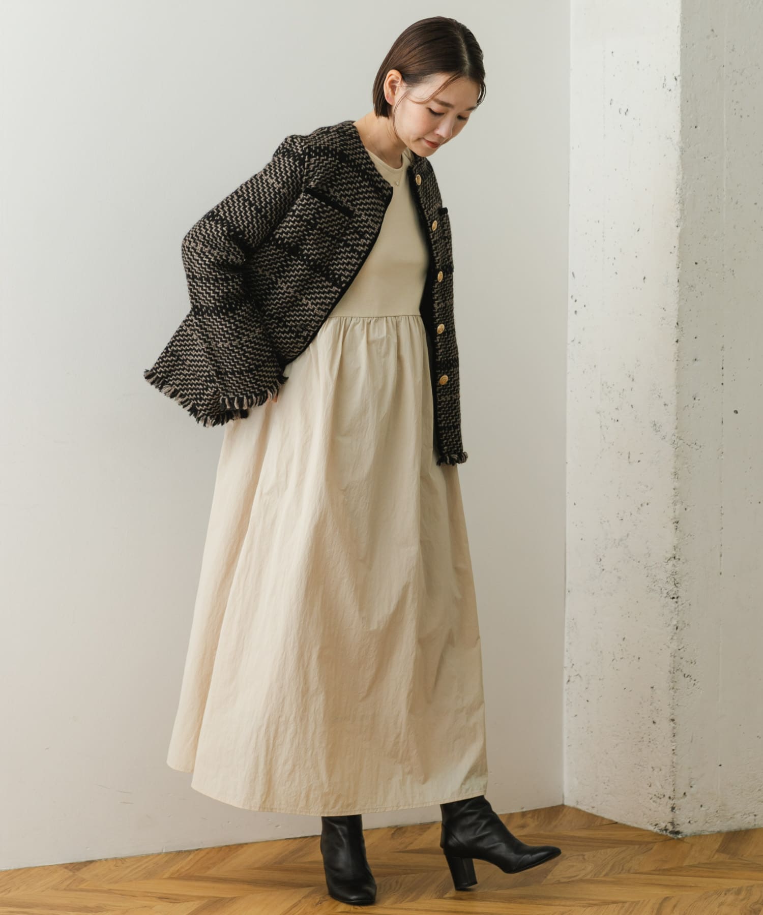 身長：164cm サイズ：38