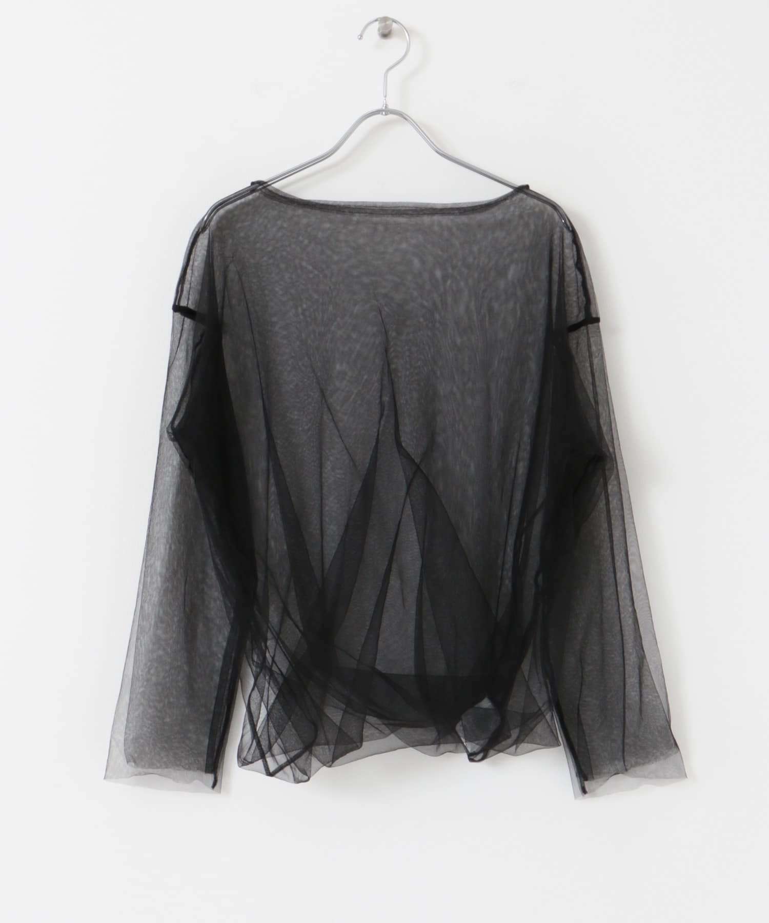 レイヤードチュールブラウス(FREE black): ドレスライン｜URBAN