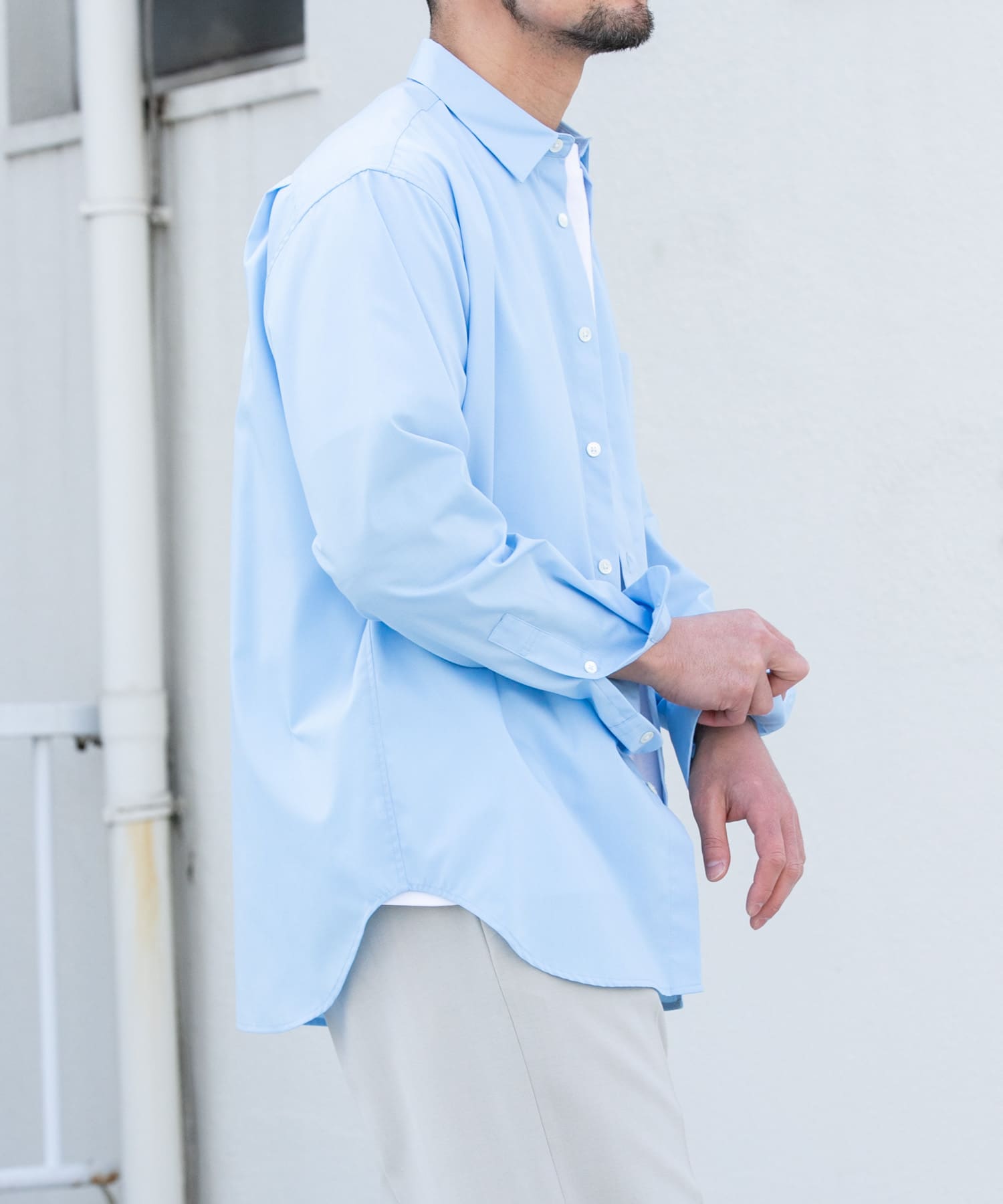 身長：173cm サイズ：L