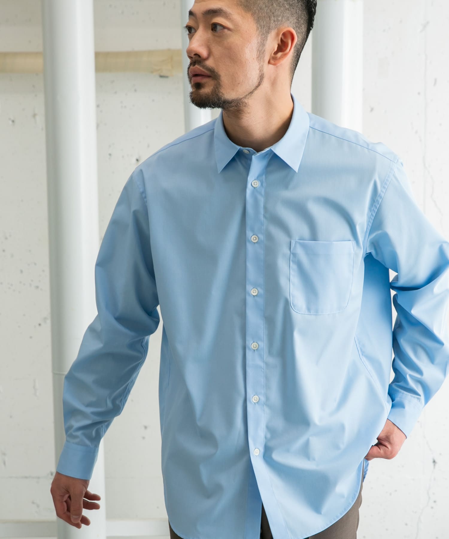 身長：173cm サイズ：L