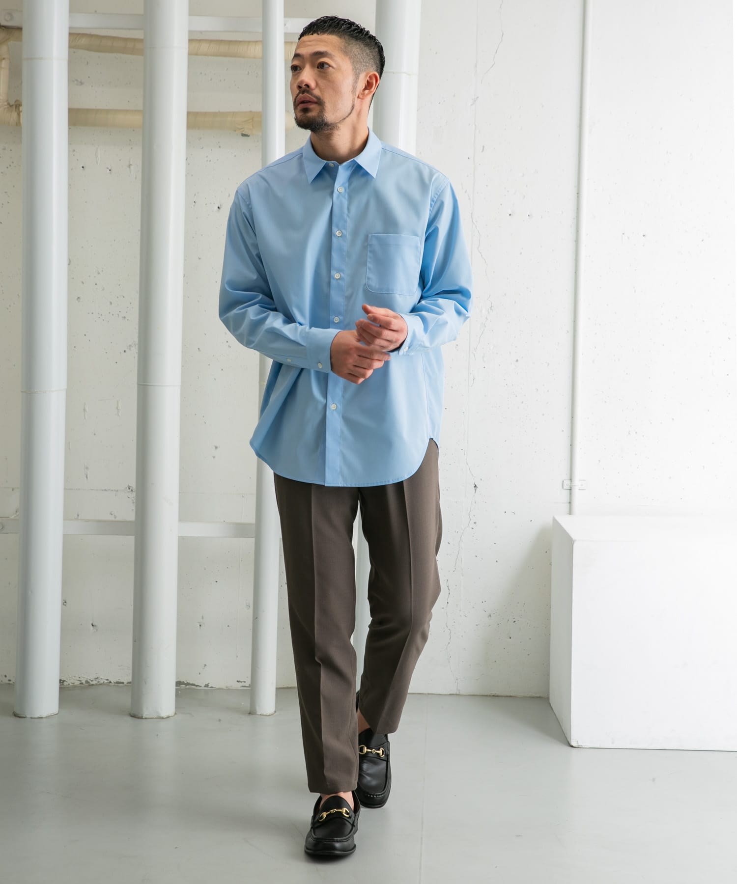 身長：173cm サイズ：L