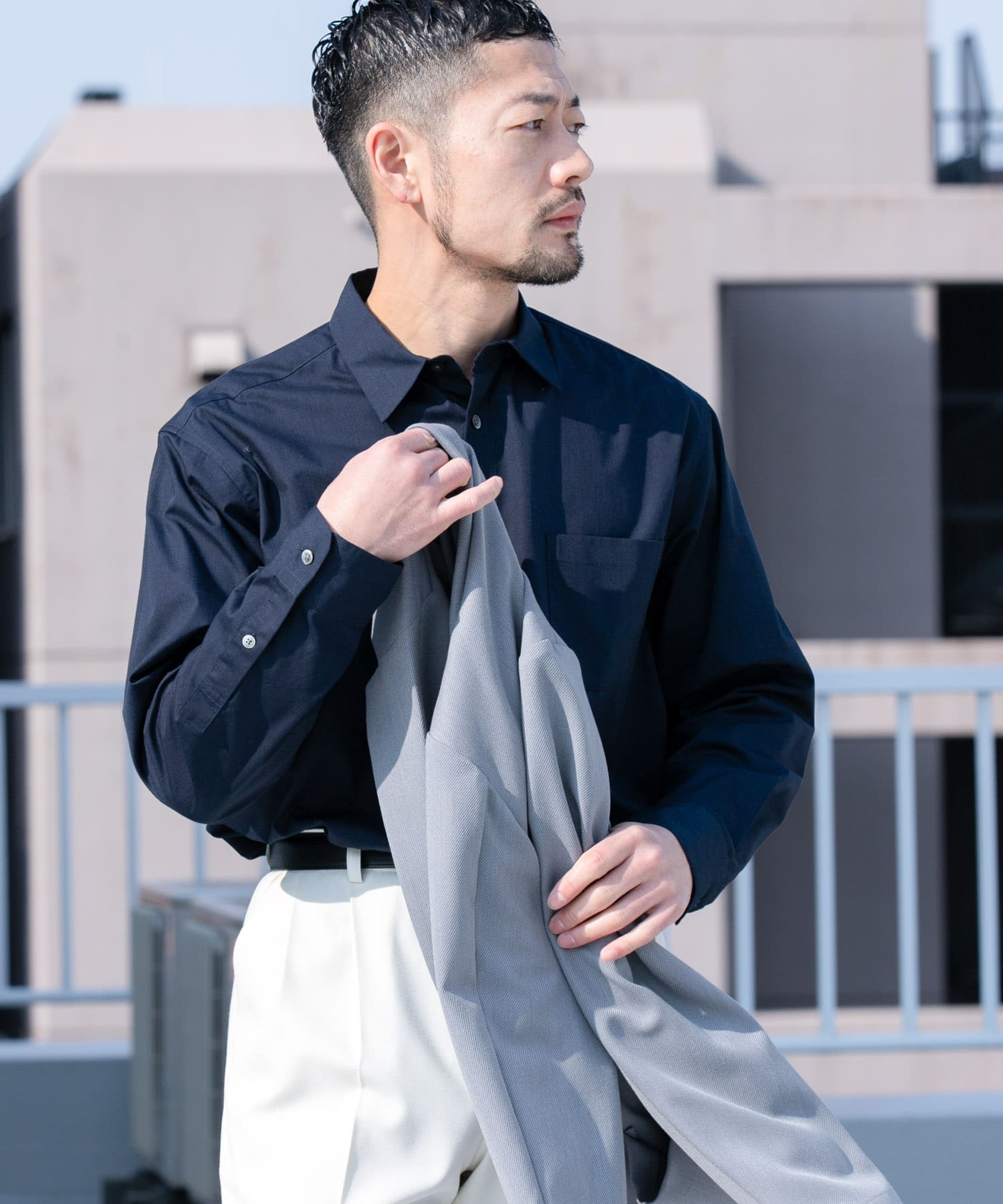 身長：173cm サイズ：L