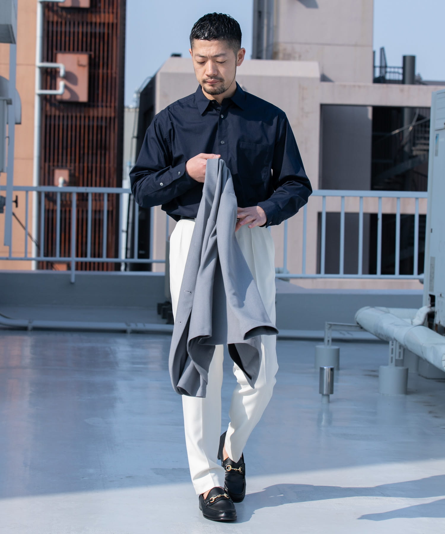 身長：173cm サイズ：L