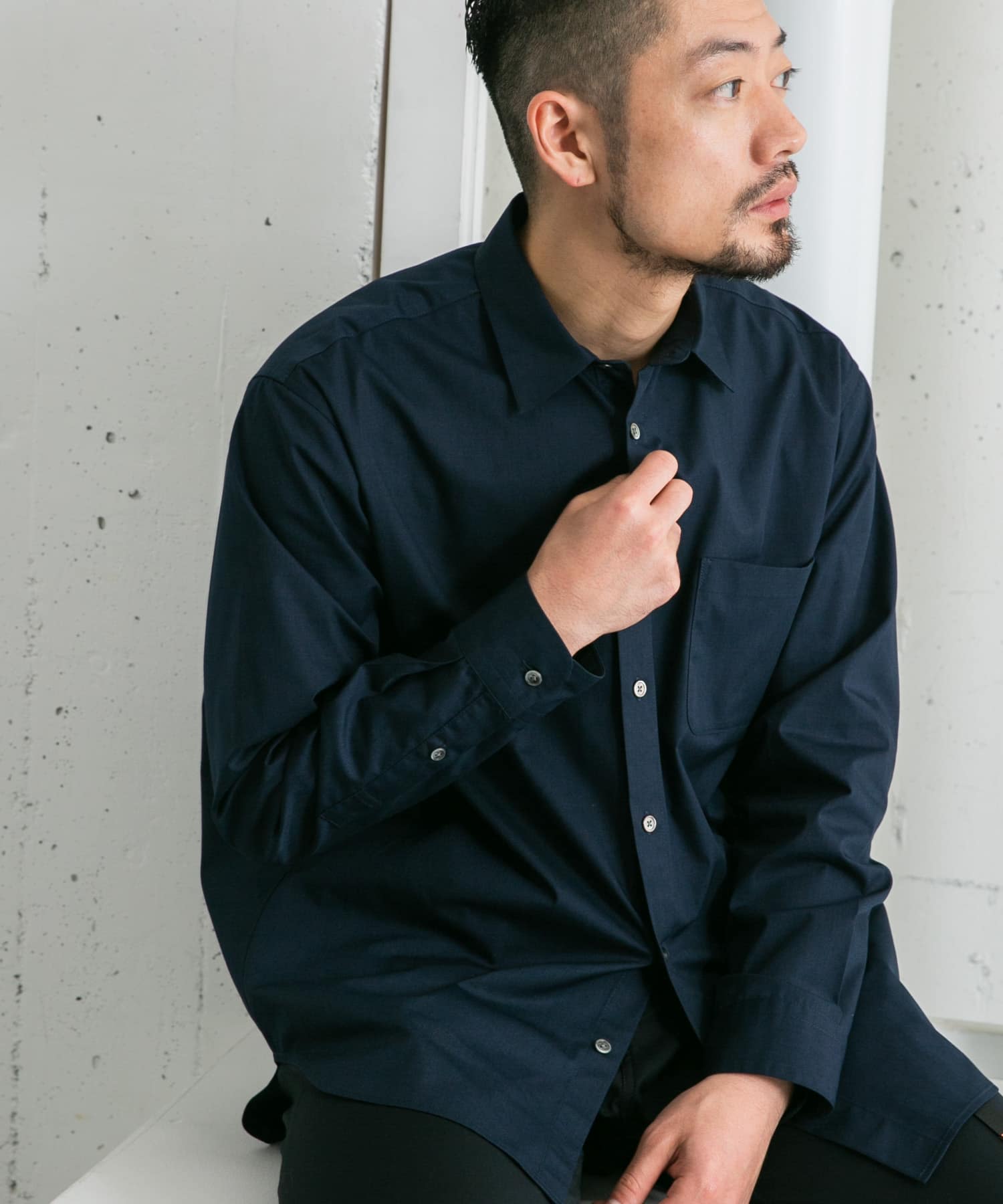 身長：173cm サイズ：L