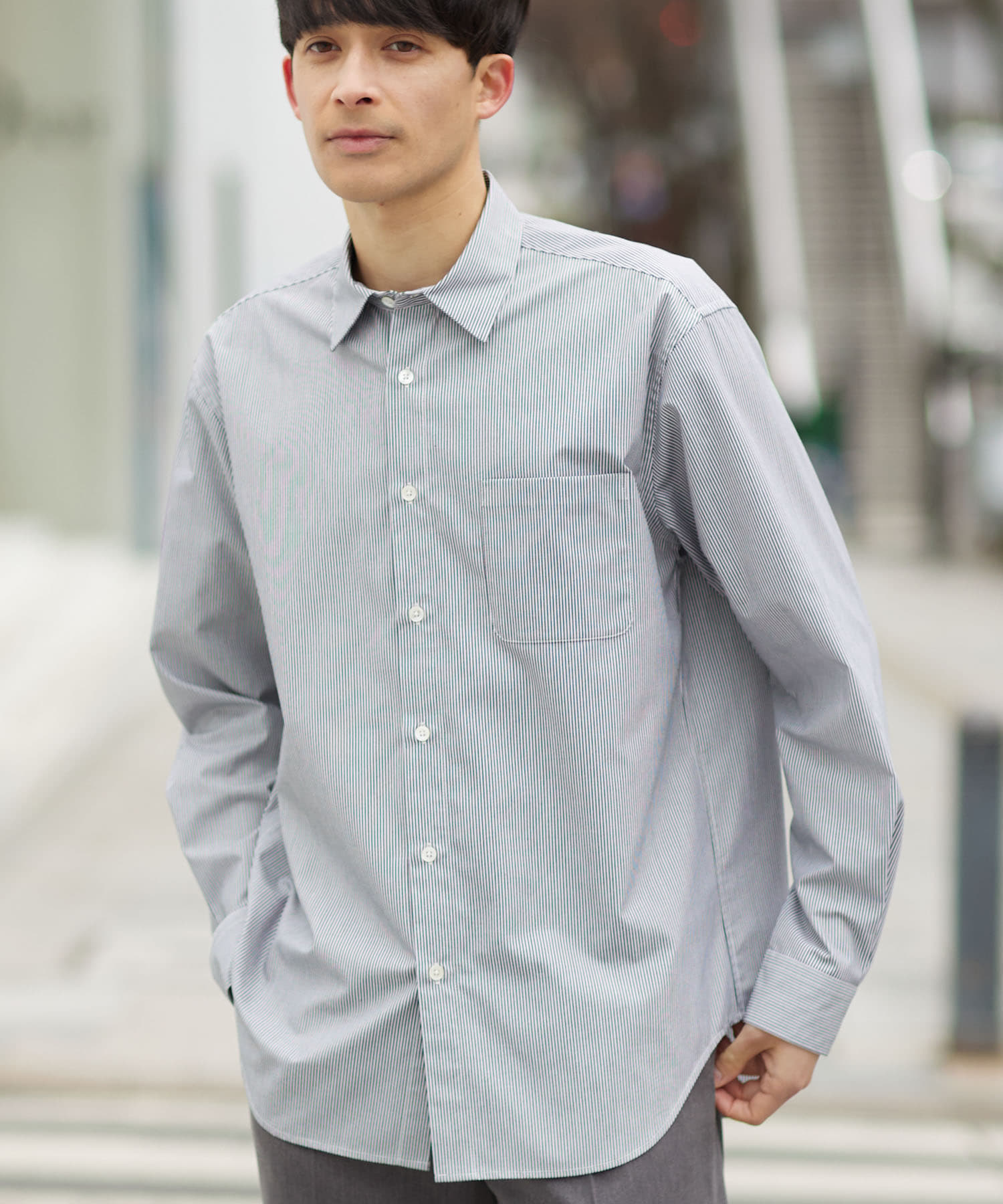 身長：180cm サイズ：L