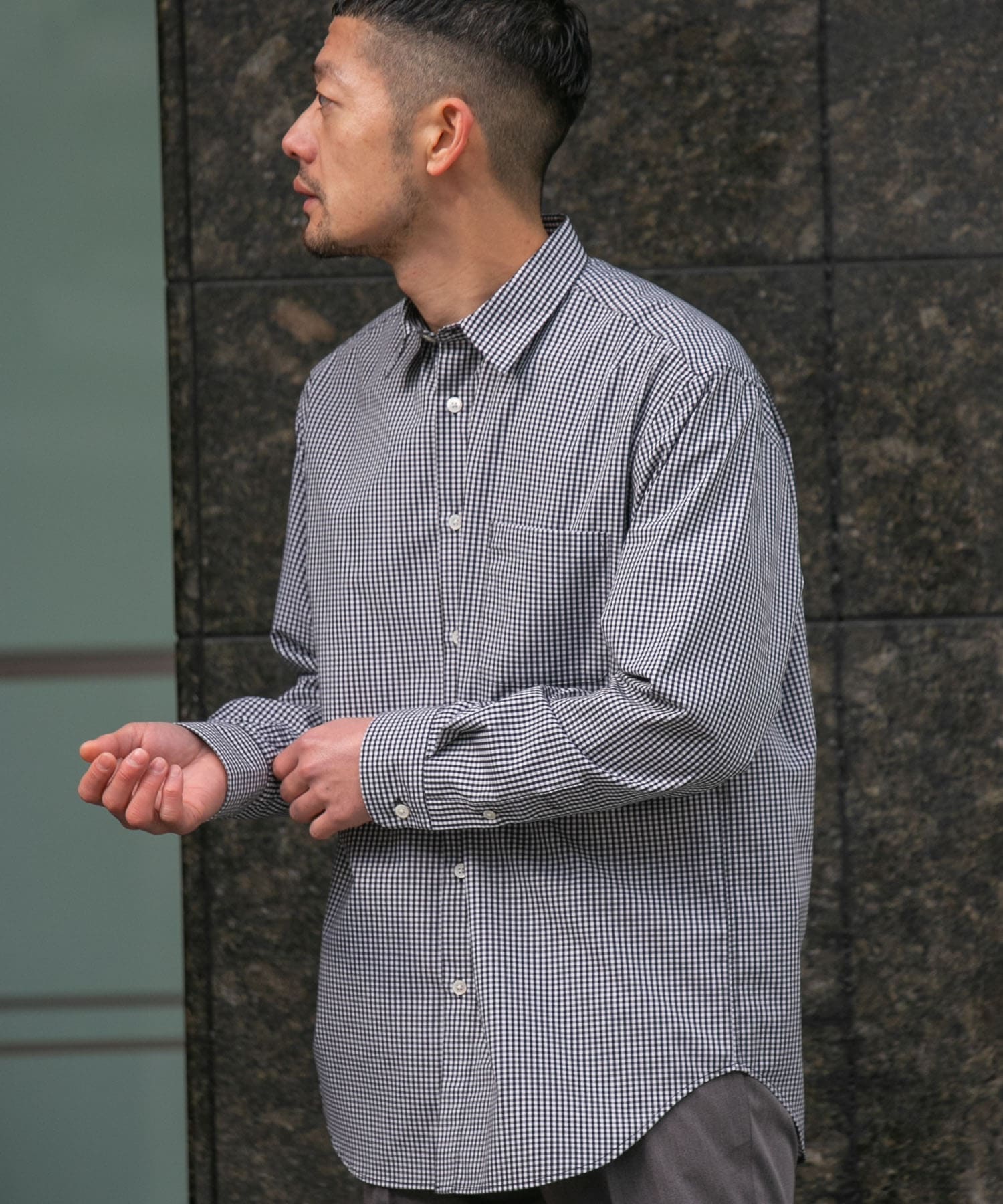 身長：173cm サイズ：L
