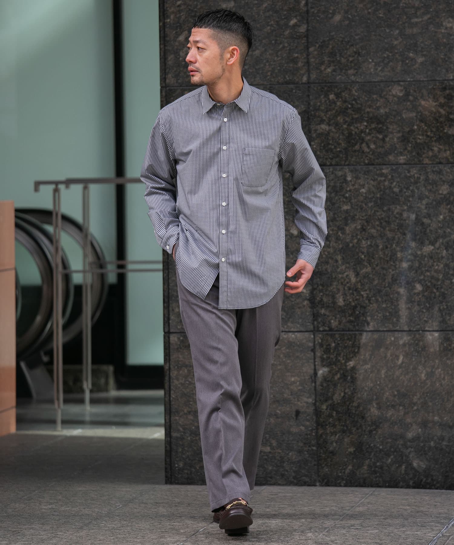 身長：173cm サイズ：L