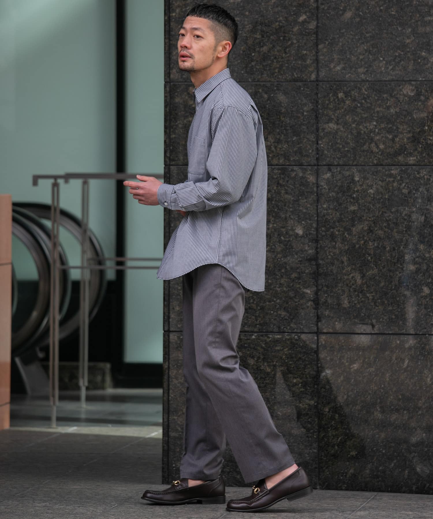 身長：173cm サイズ：L