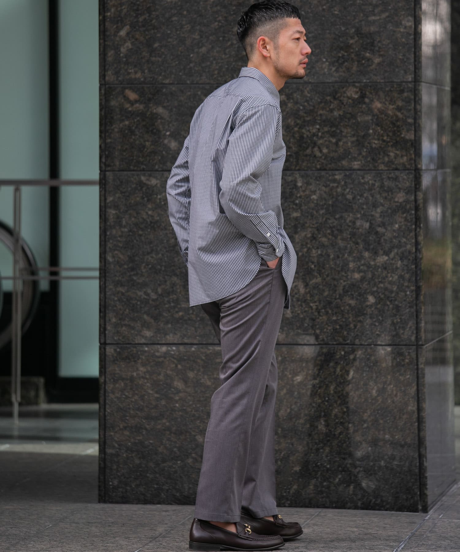 身長：173cm サイズ：L