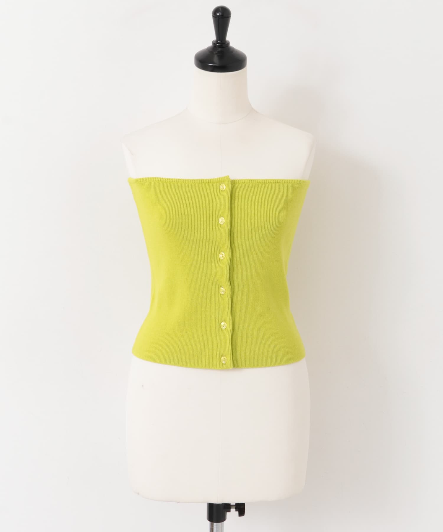 ボタンデザインベアトップ lime FREE