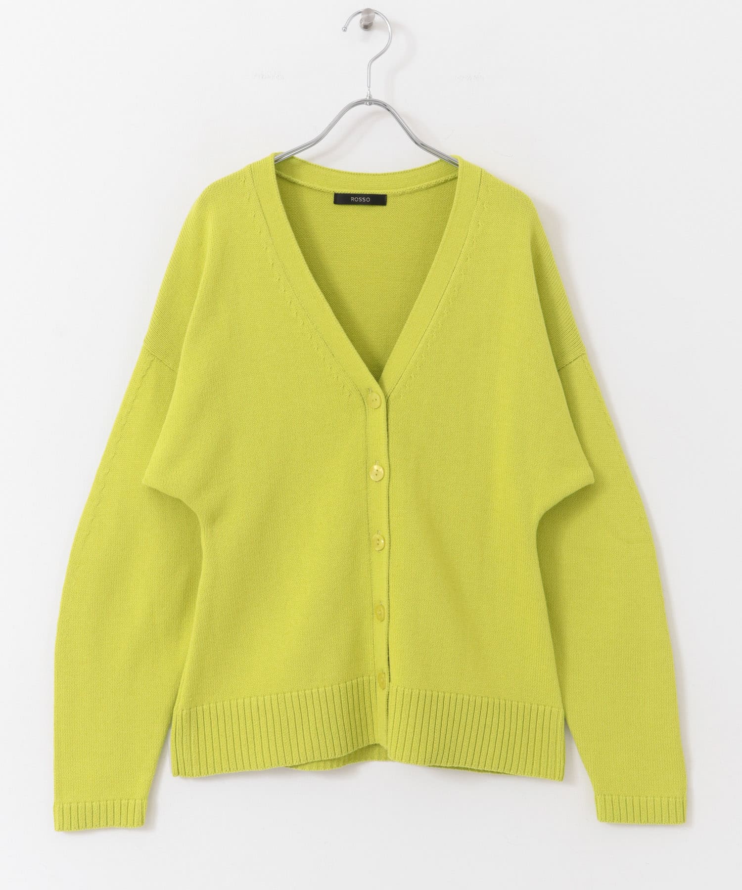 ウエストシェイプカーディガン lime FREE