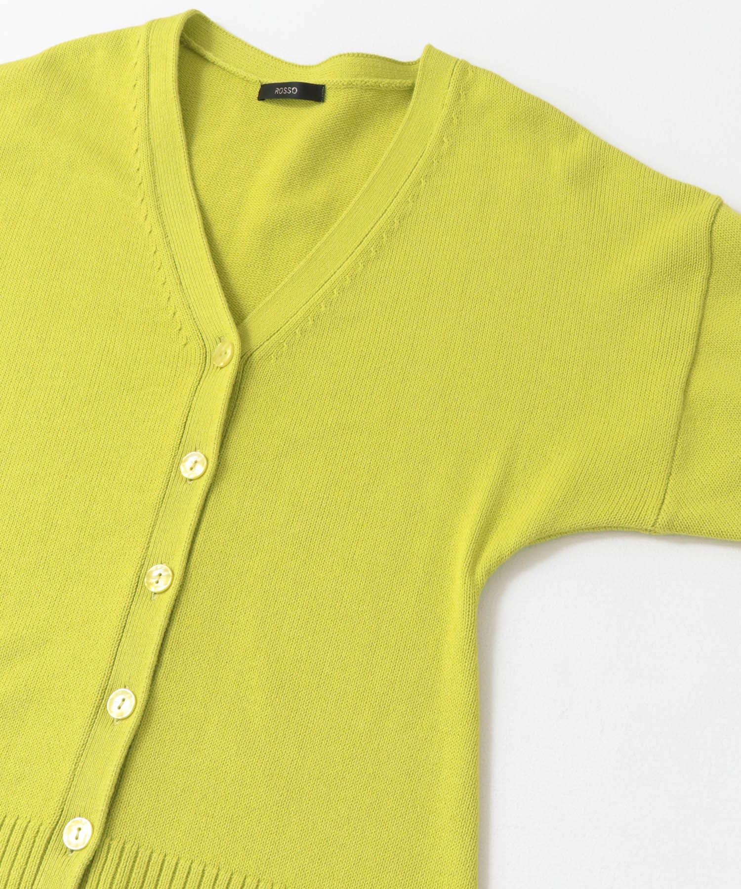 ウエストシェイプカーディガン lime FREE