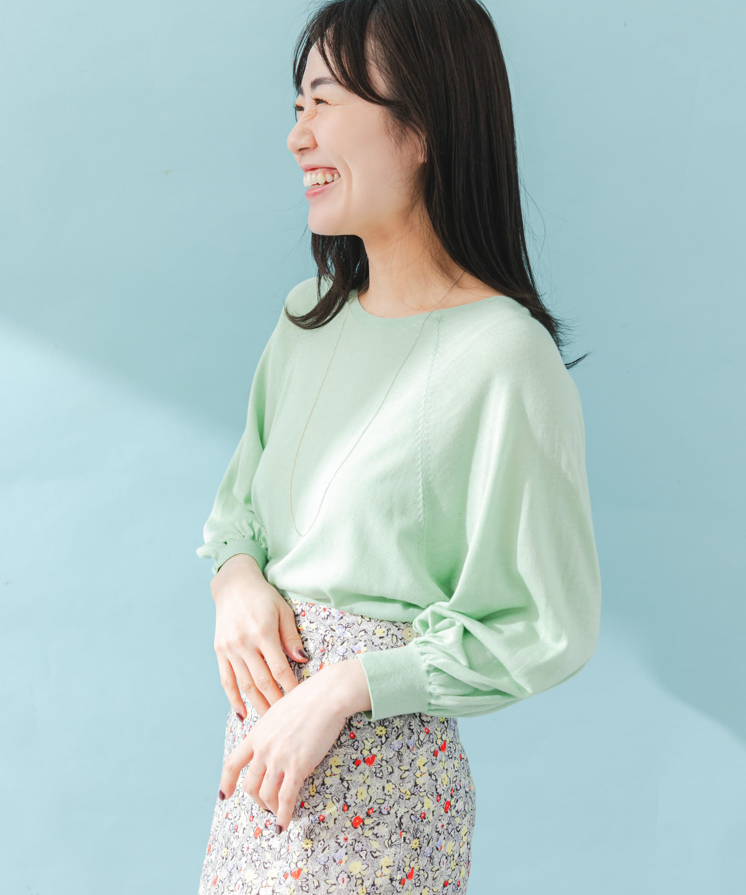 身長：157cm サイズ：FREE