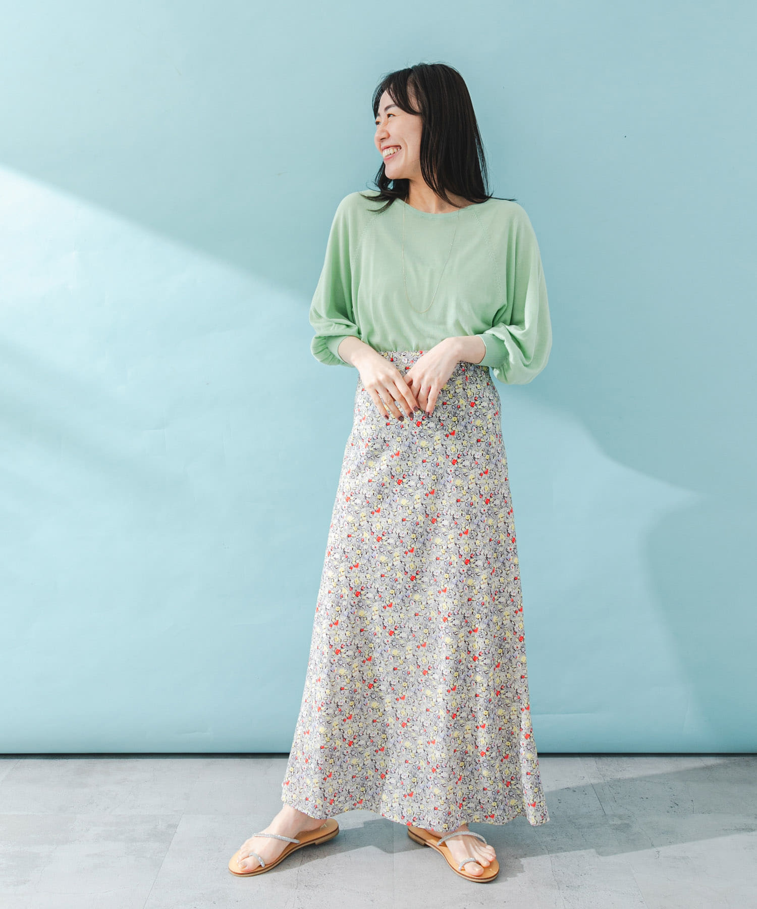 身長：157cm サイズ：FREE