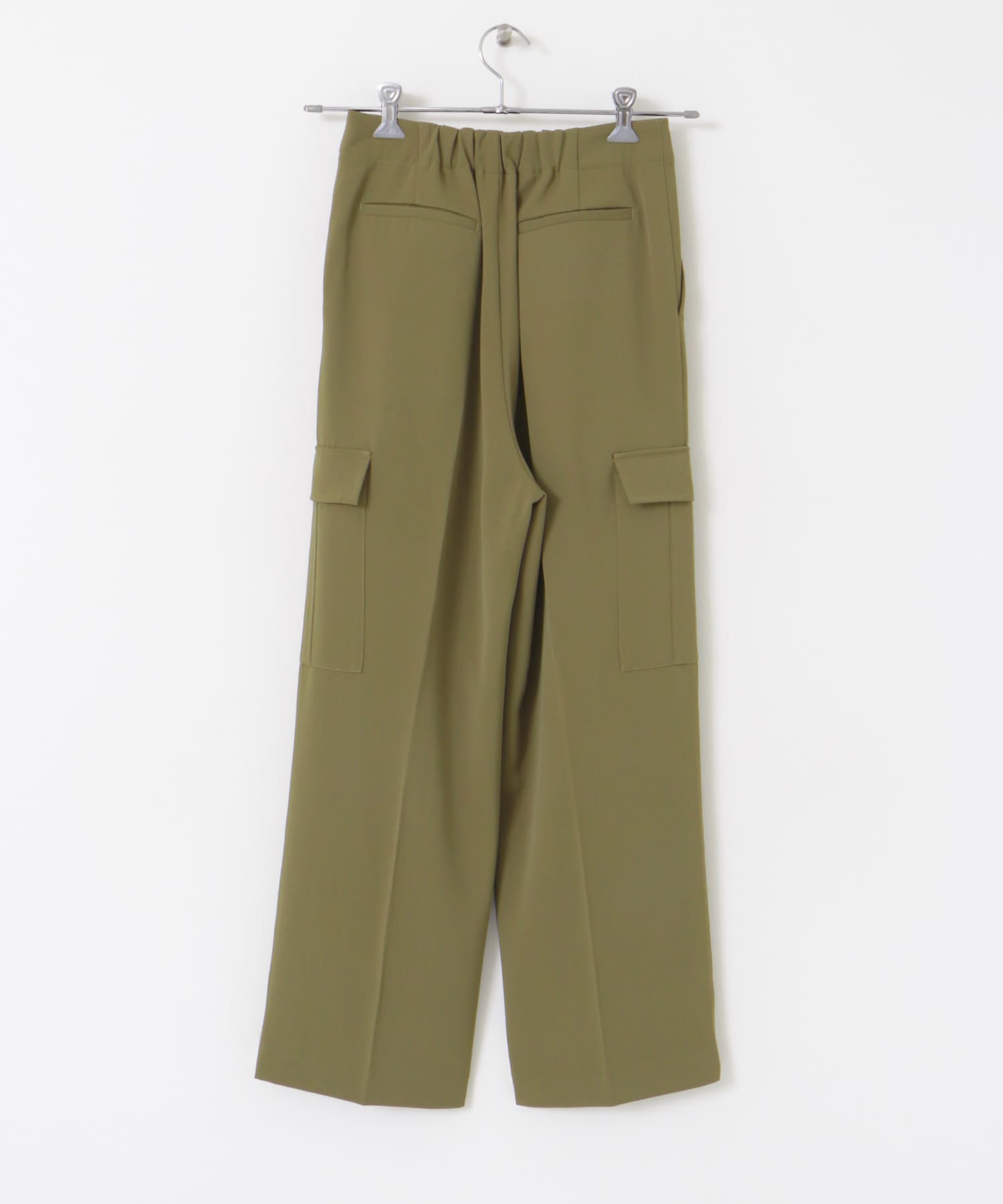 センタープレスカーゴパンツ KHAKI FREE