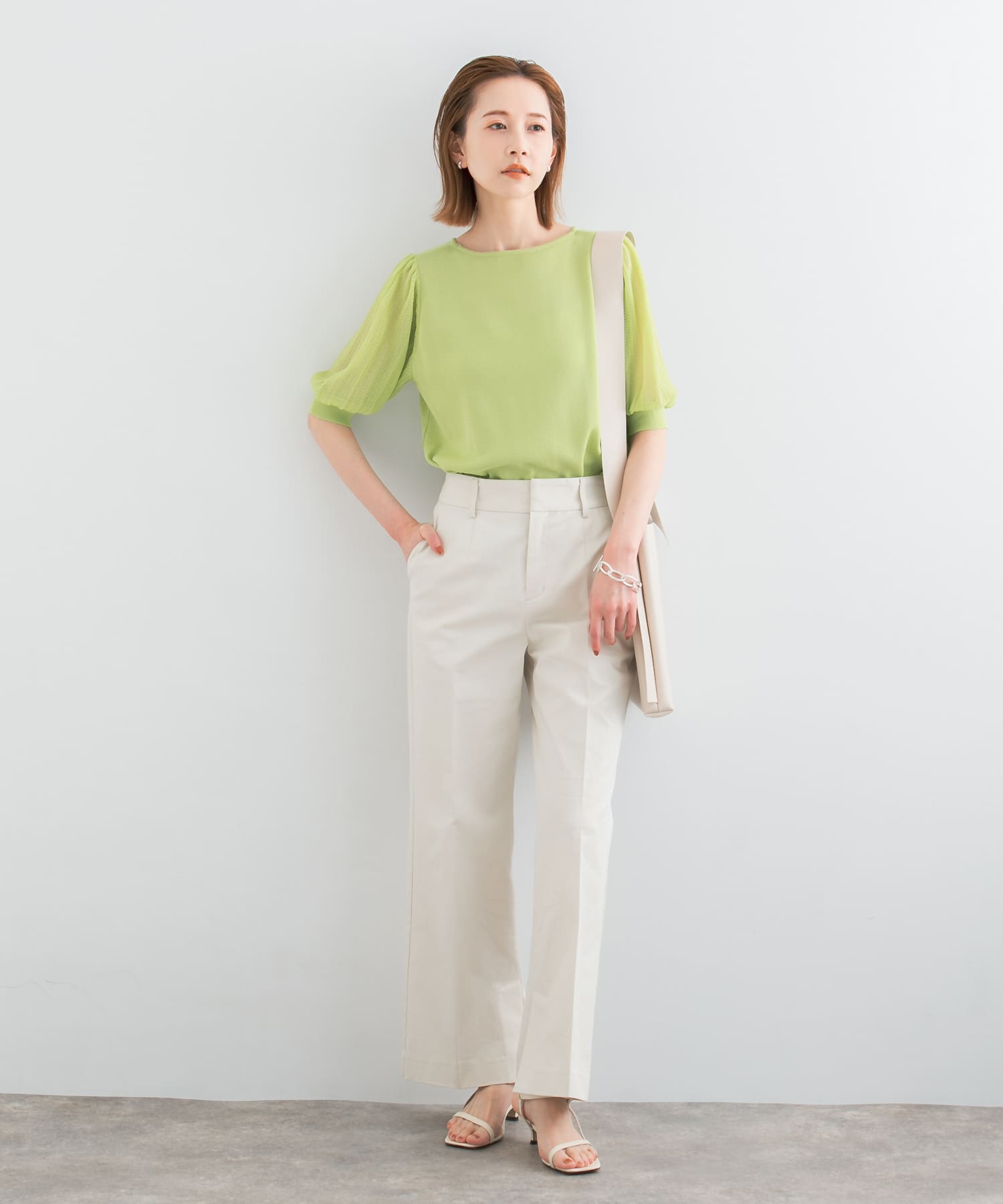 身長：165cm サイズ：38