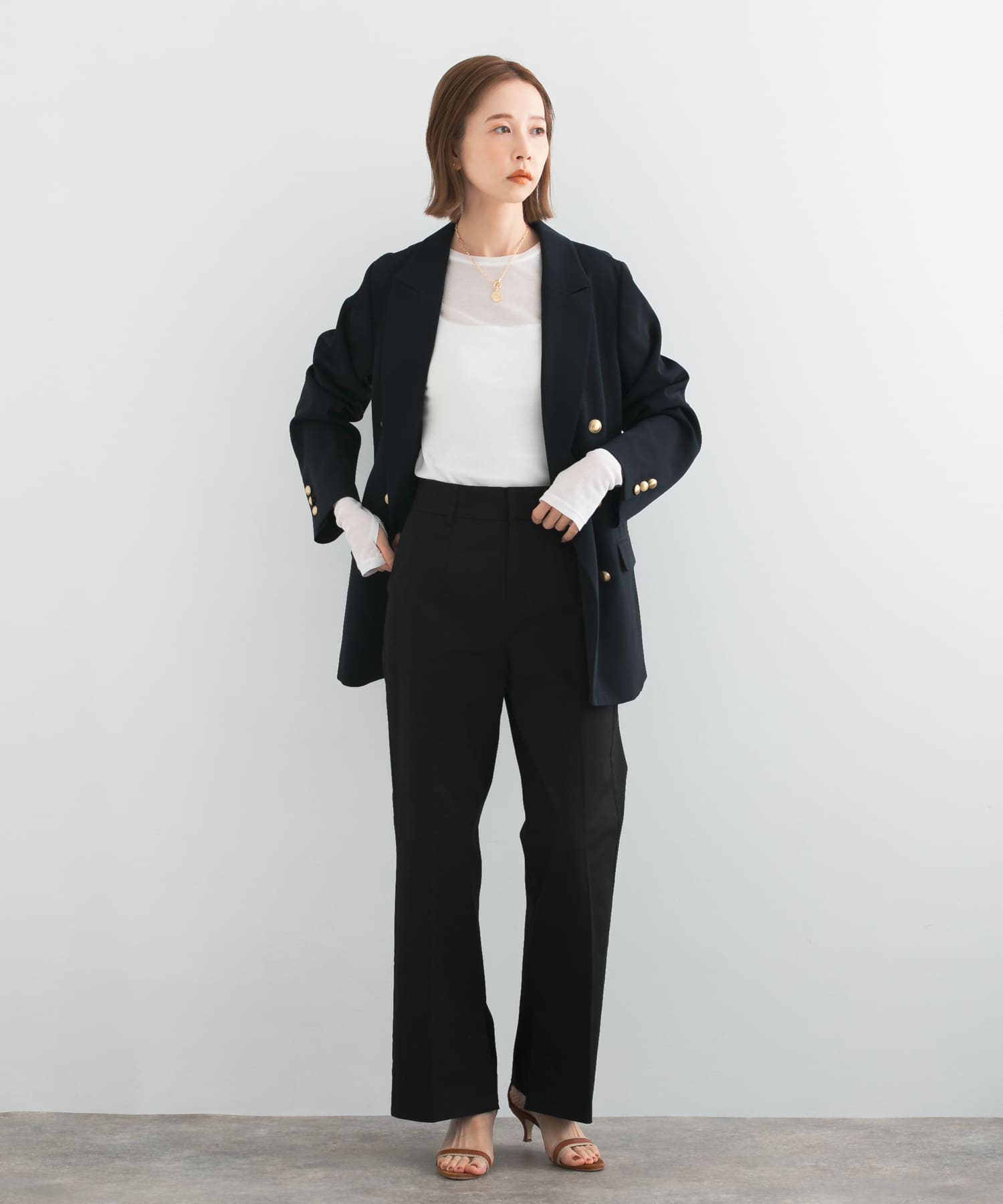 身長：165cm サイズ：38