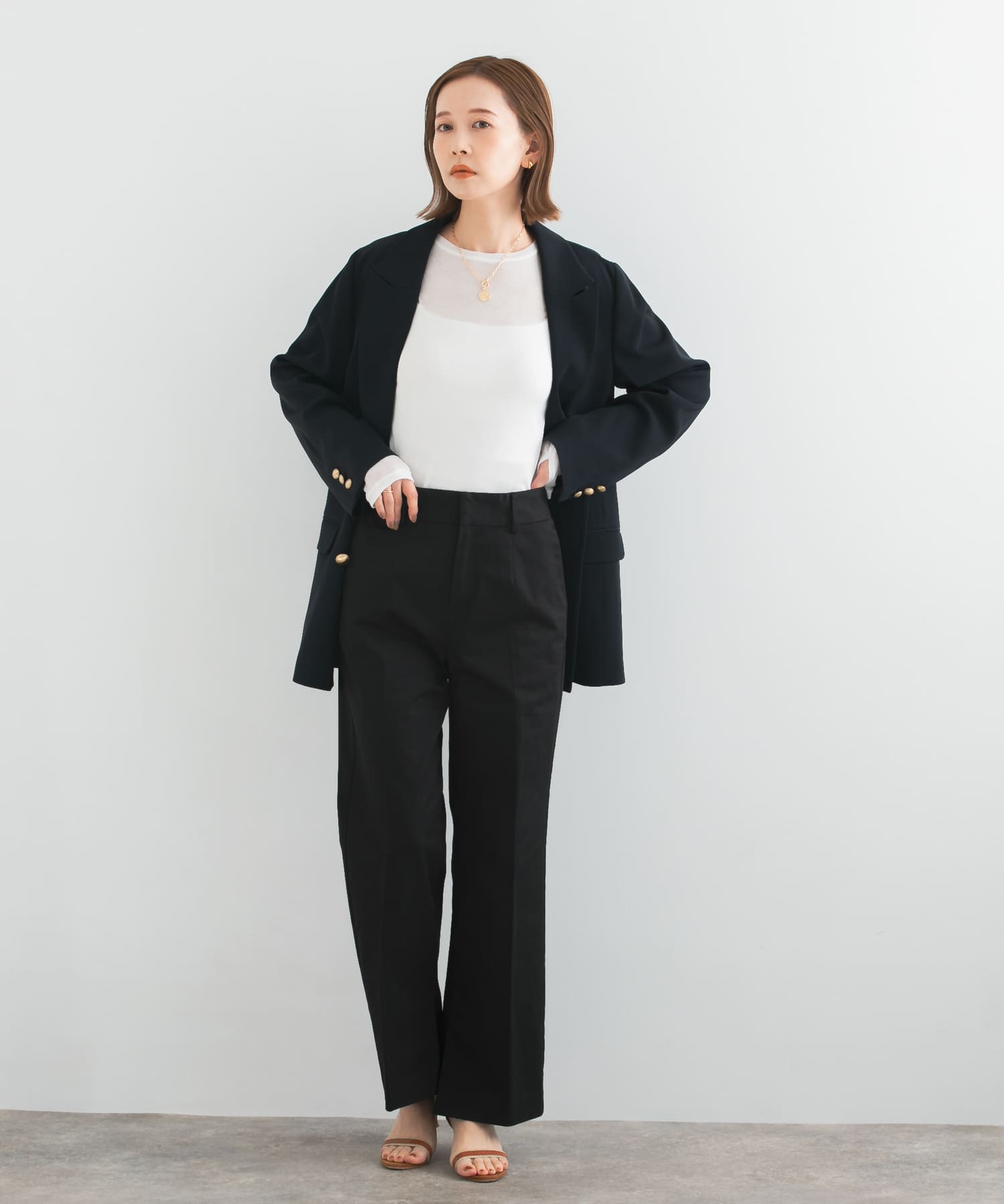 身長：165cm サイズ：38