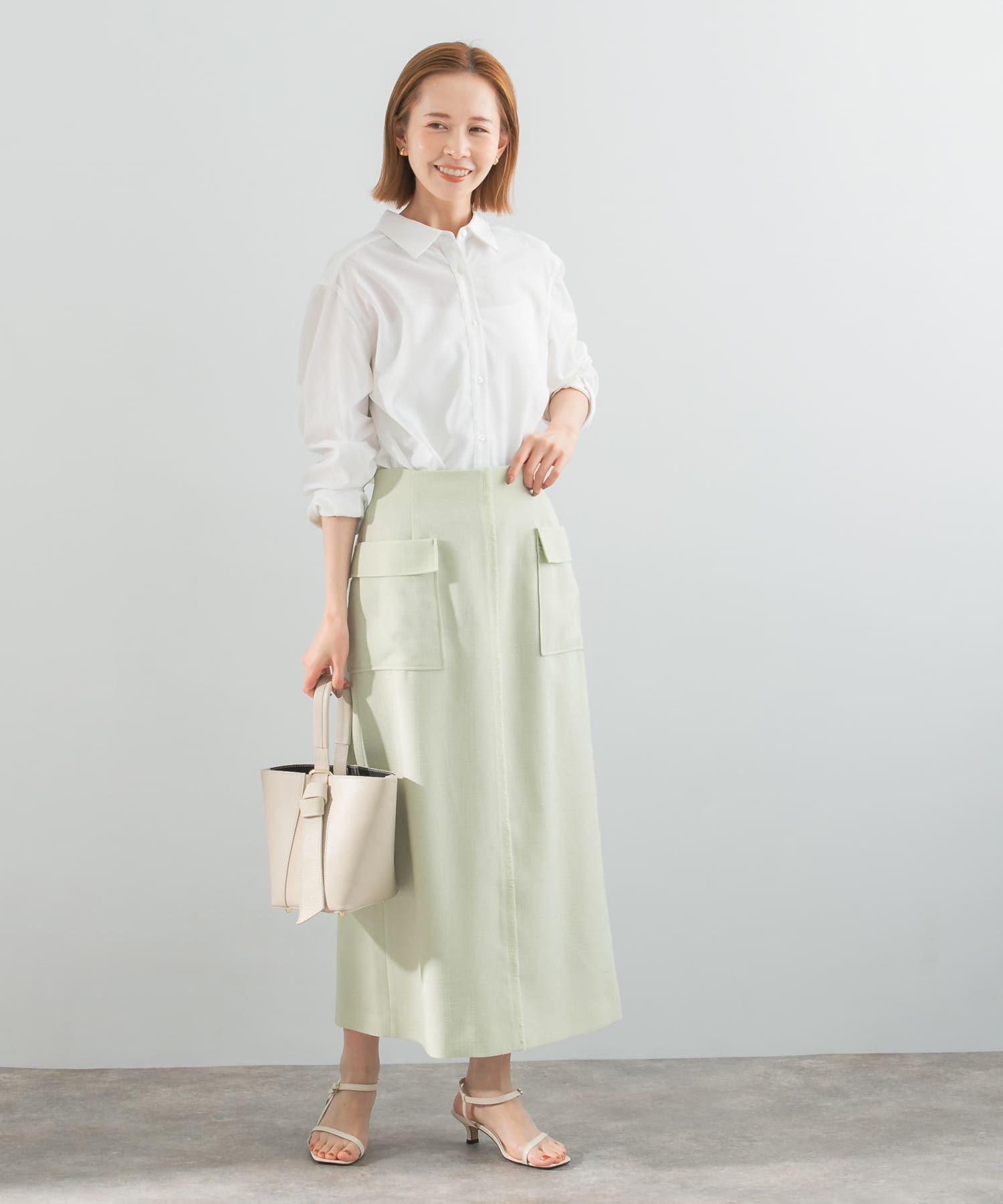 身長：165cm サイズ：38