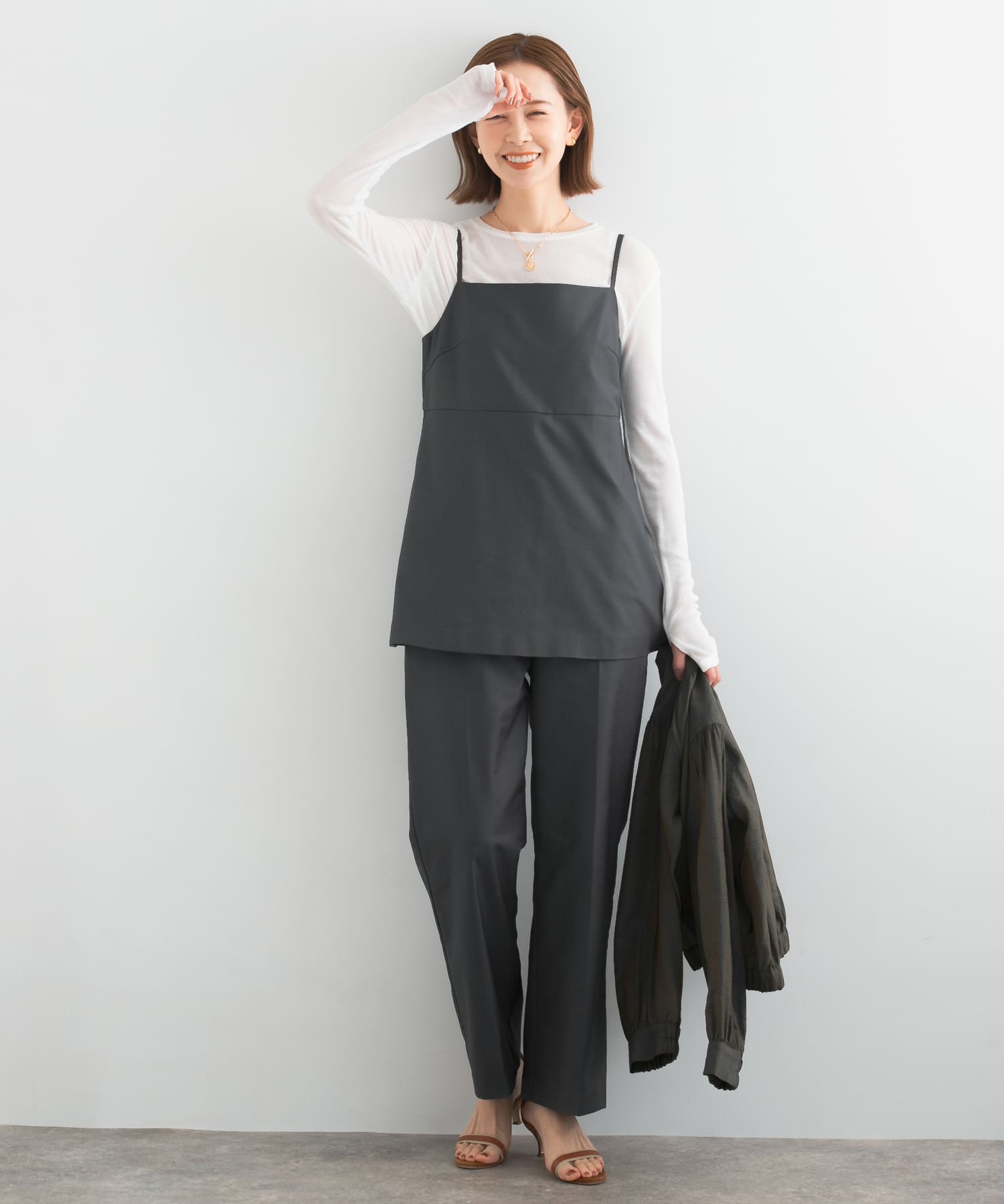 身長：165cm サイズ：FREE
