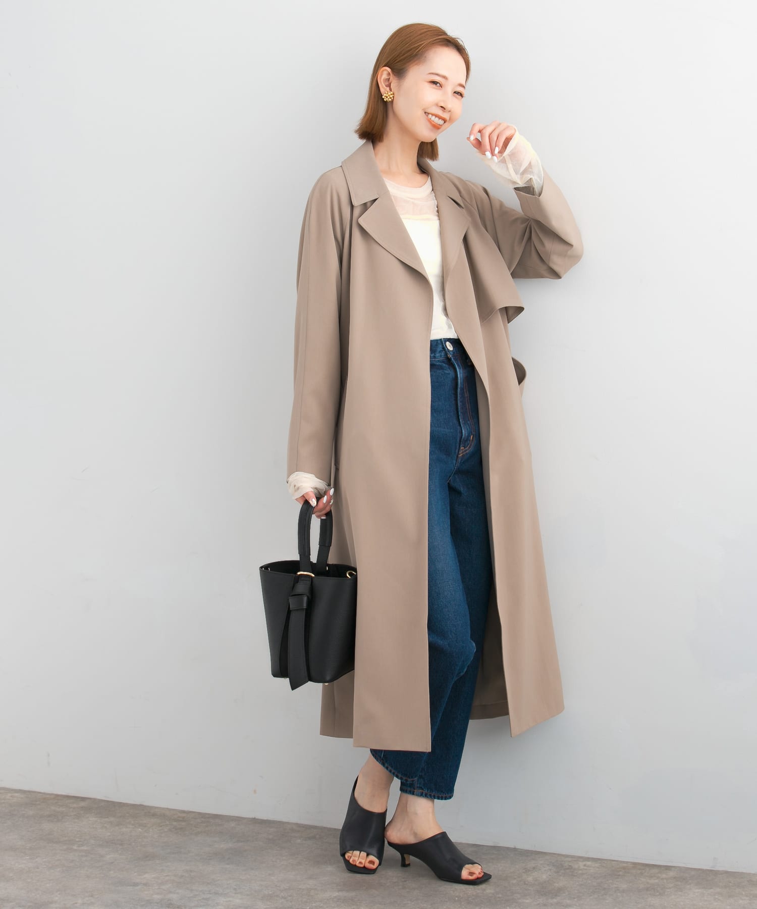 バックタックトレンチコート(36 BEIGE): アウター｜URBAN RESEARCH公式