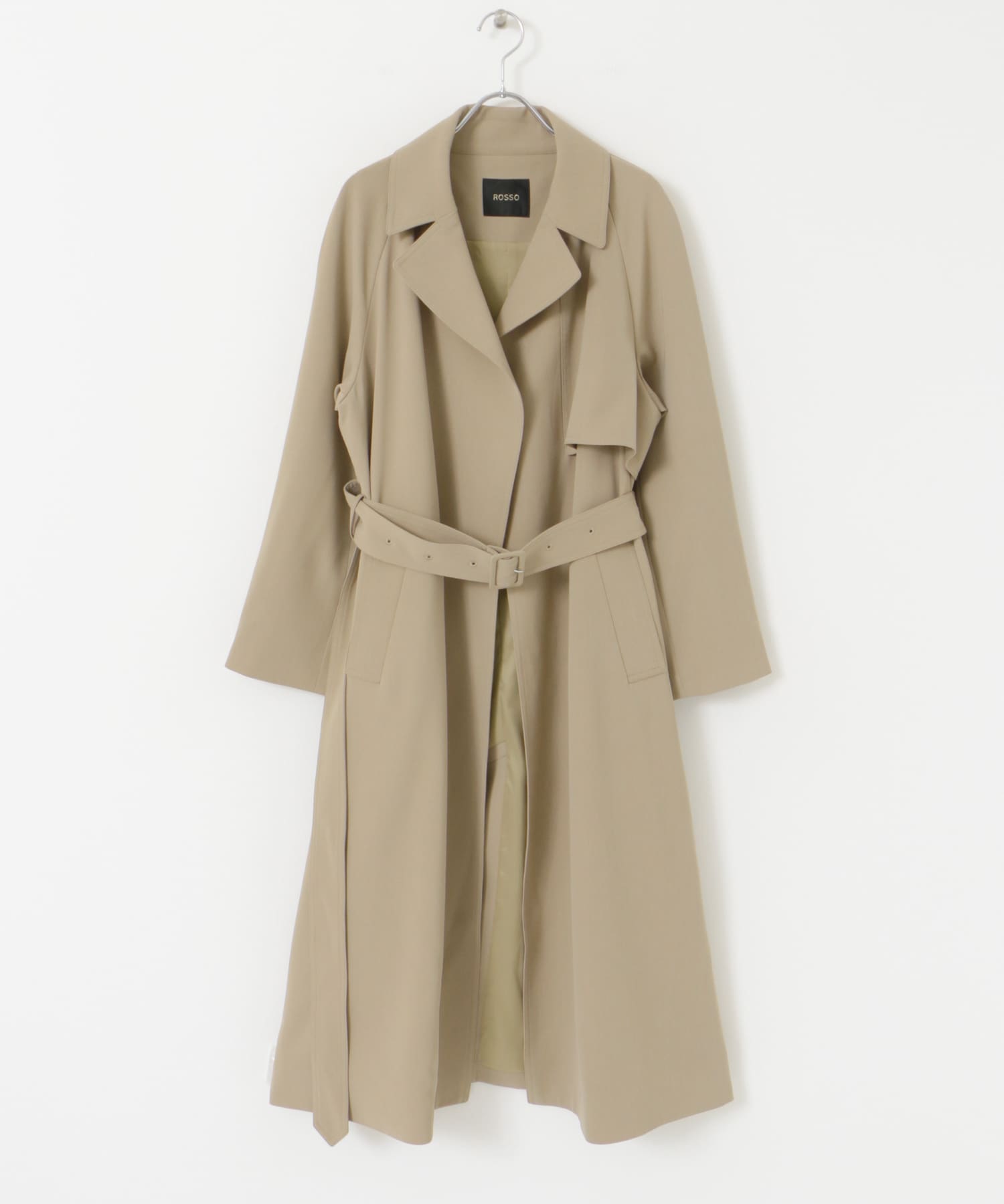 バックタックトレンチコート BEIGE 36