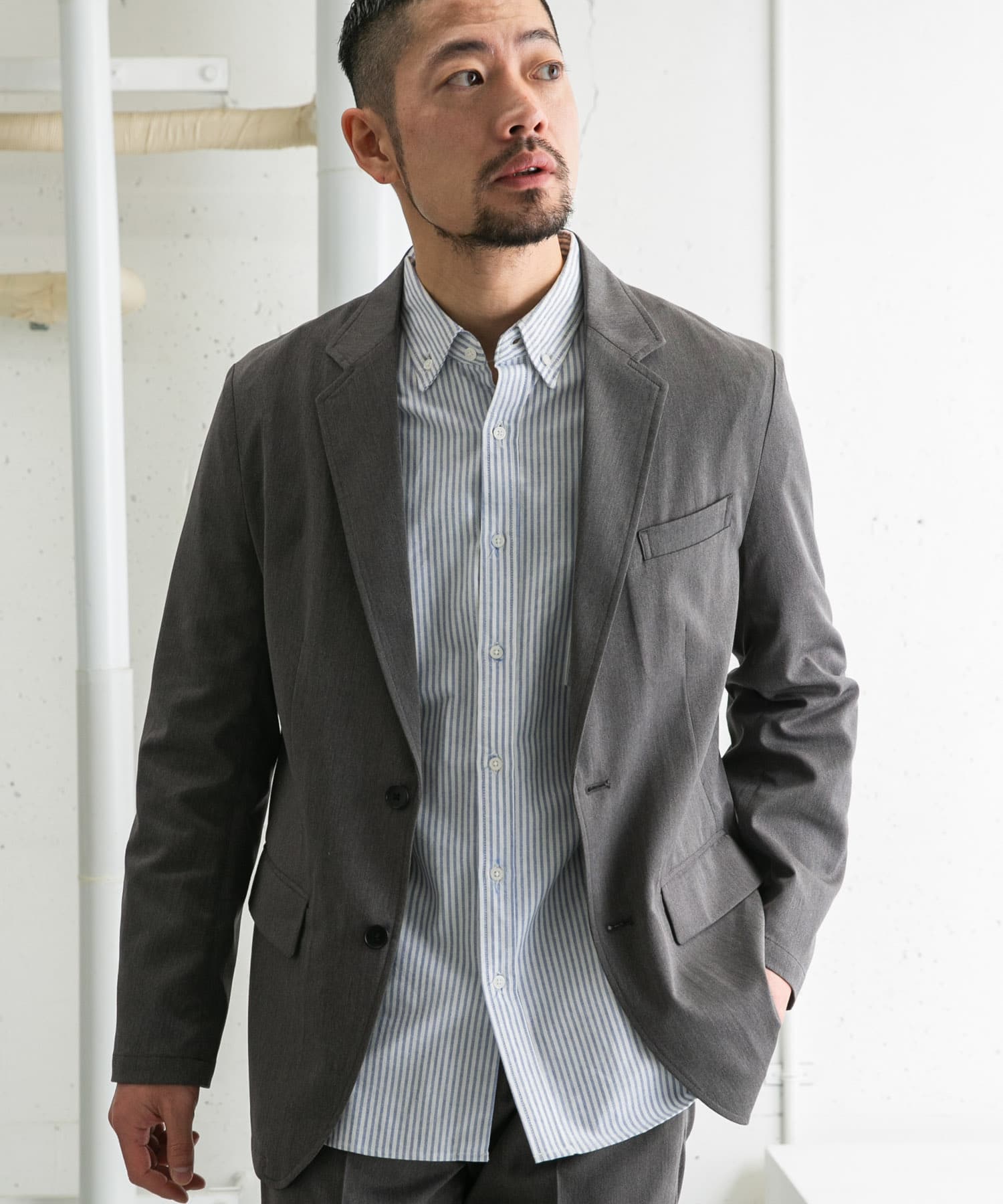 身長：173cm サイズ：L