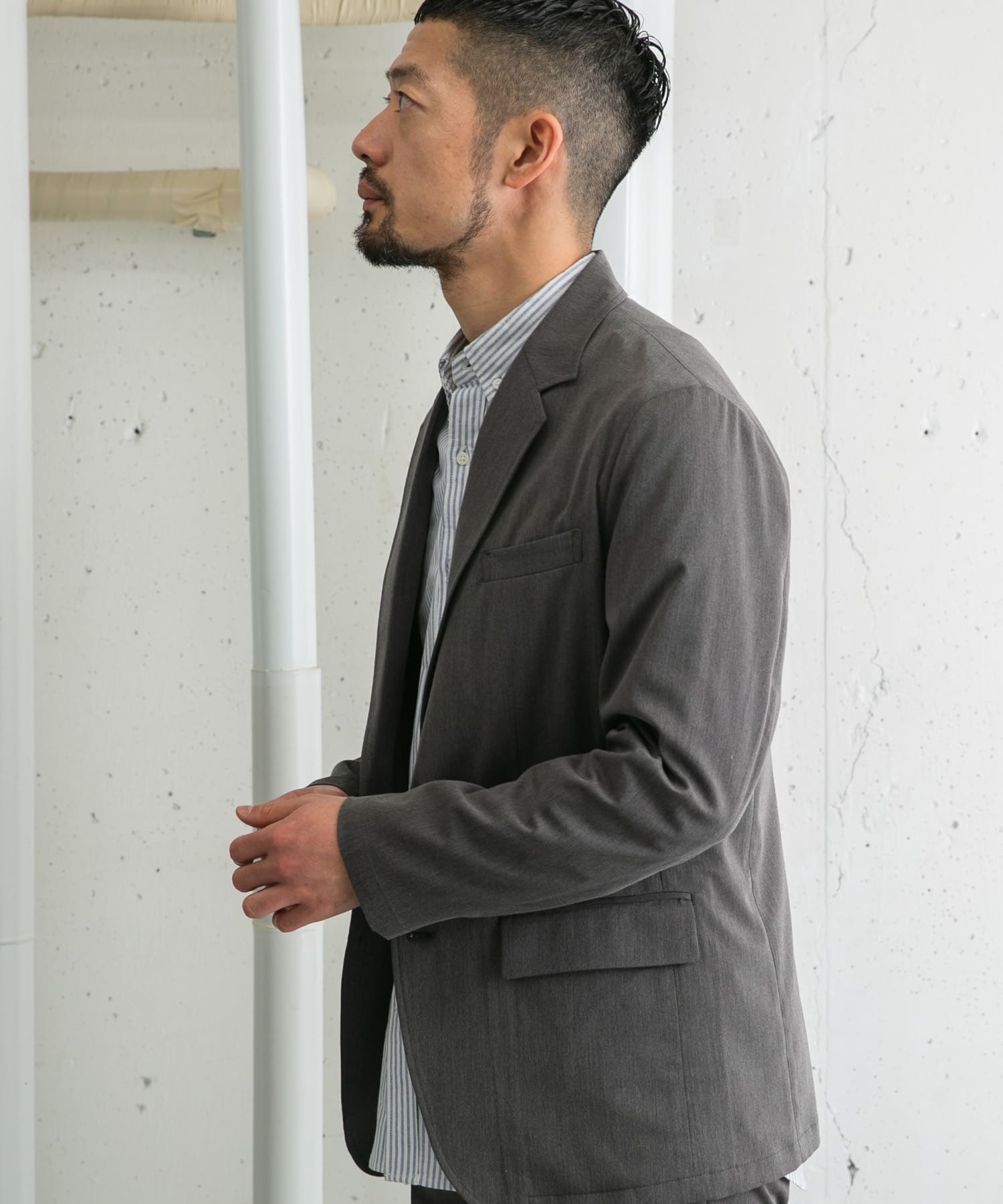 身長：173cm サイズ：L