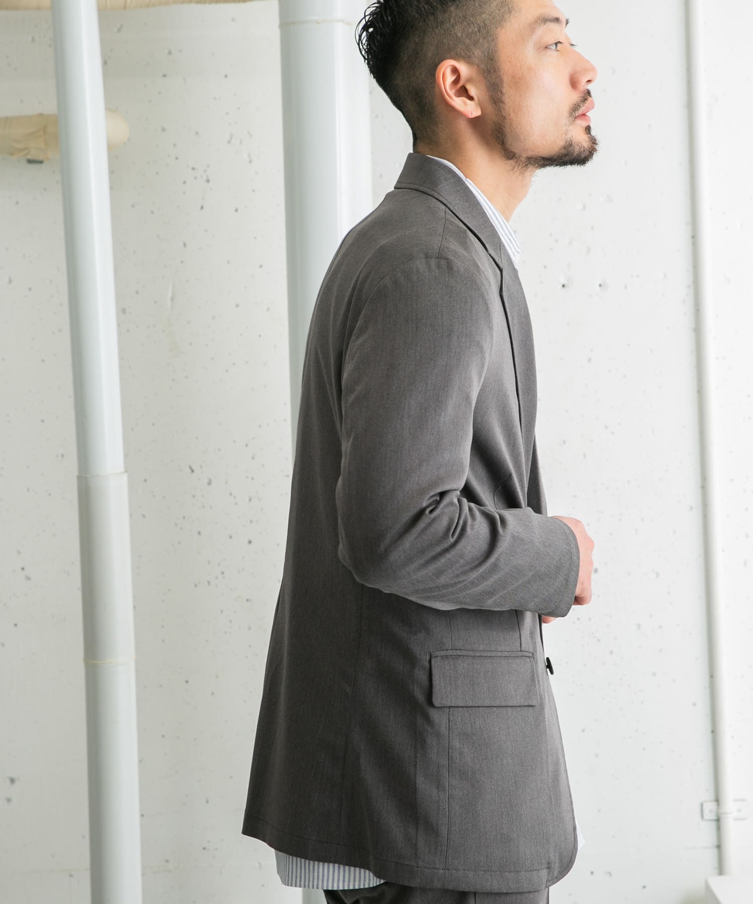 身長：173cm サイズ：L
