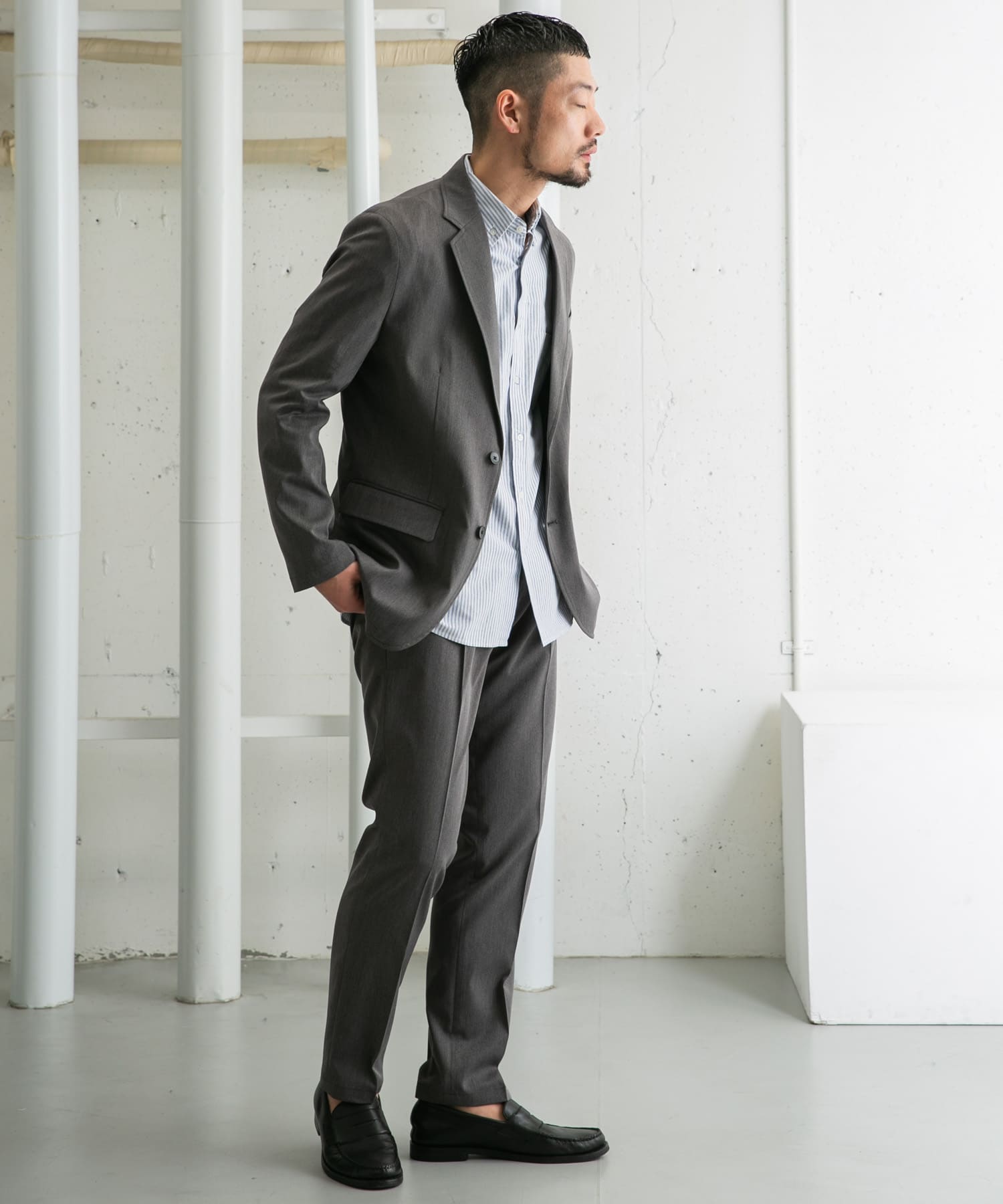 身長：173cm サイズ：L