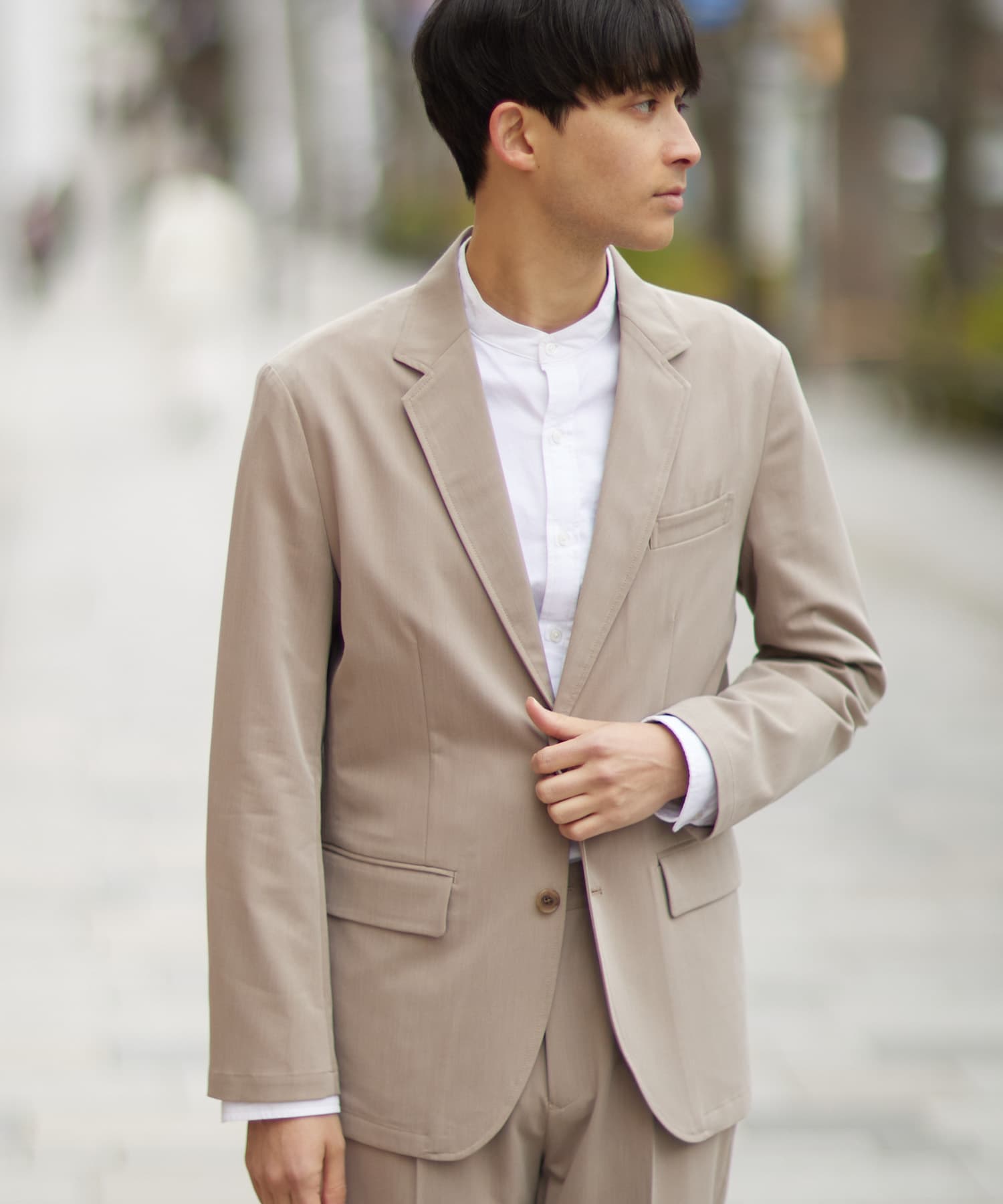 身長：180cm サイズ：L