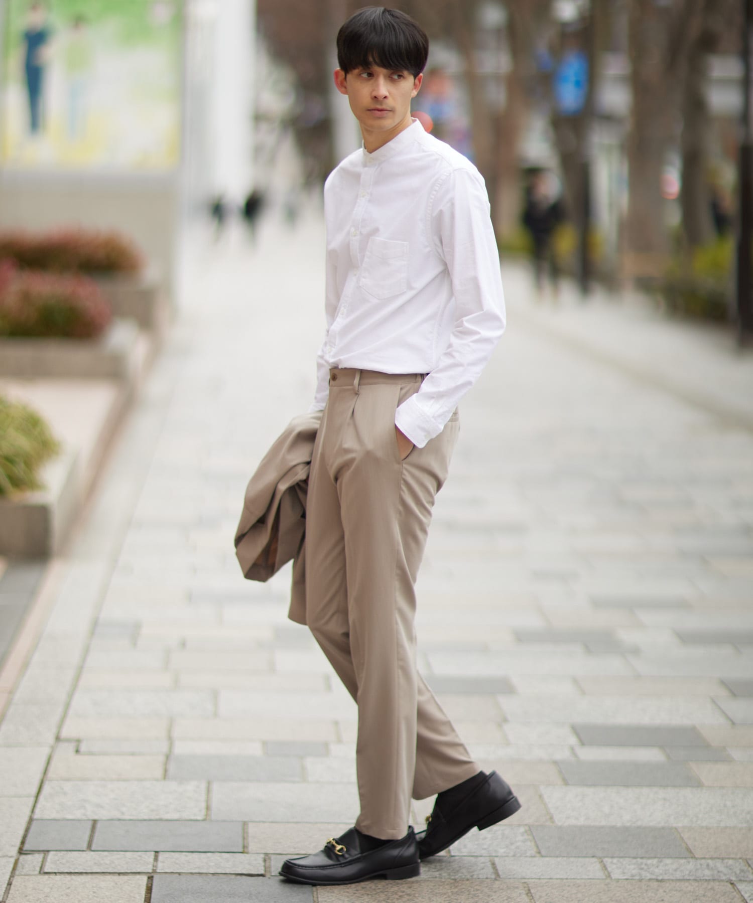 身長：180cm サイズ：L