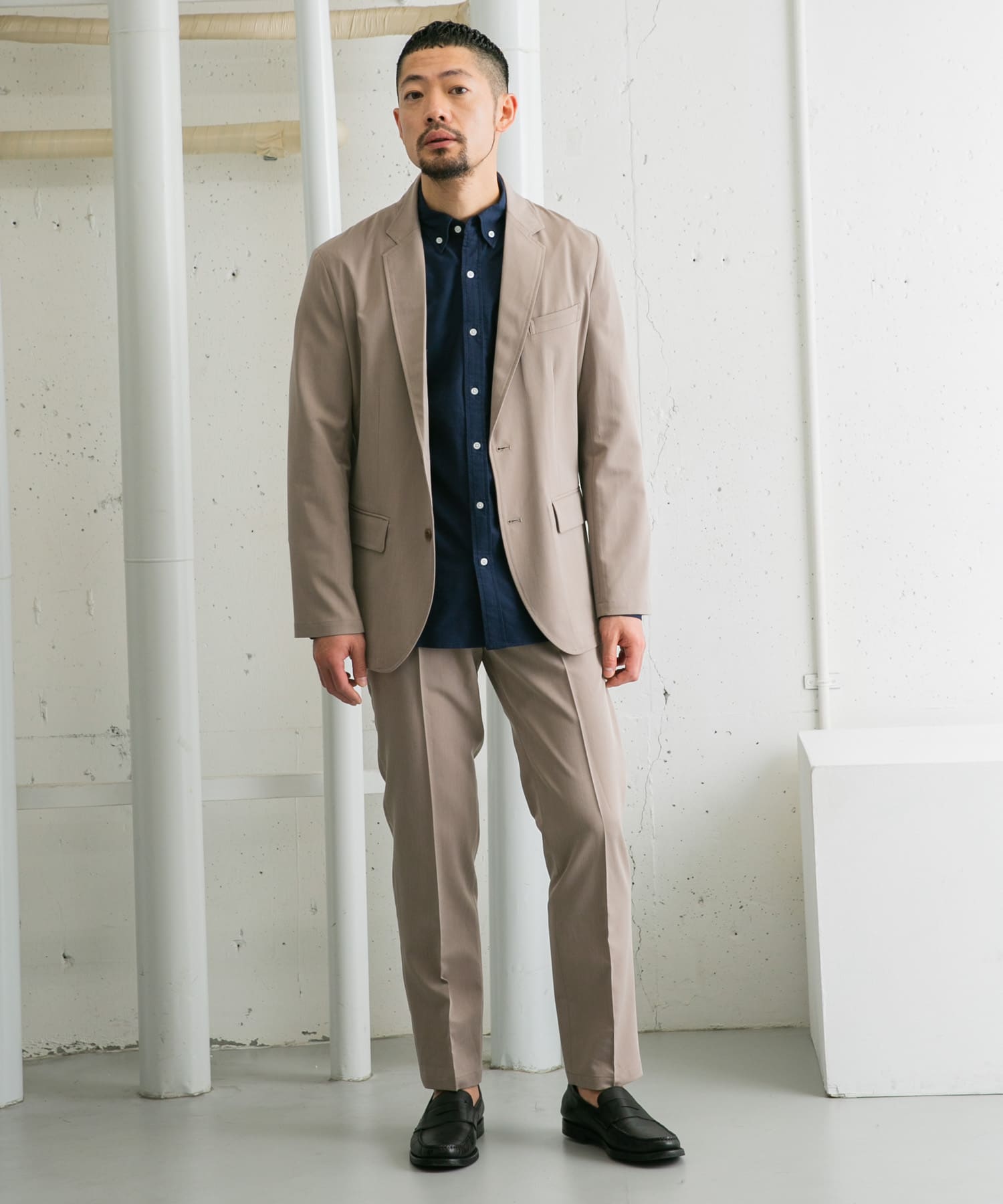 身長：173cm サイズ：L