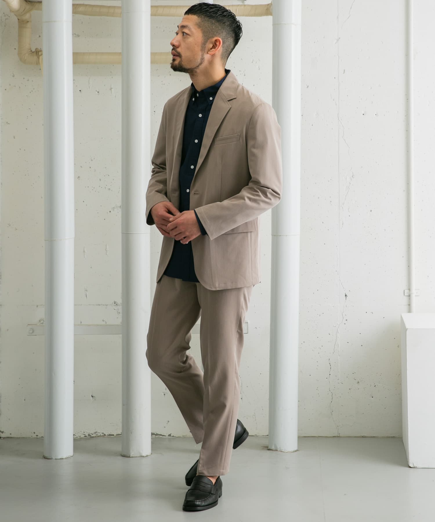 身長：173cm サイズ：L