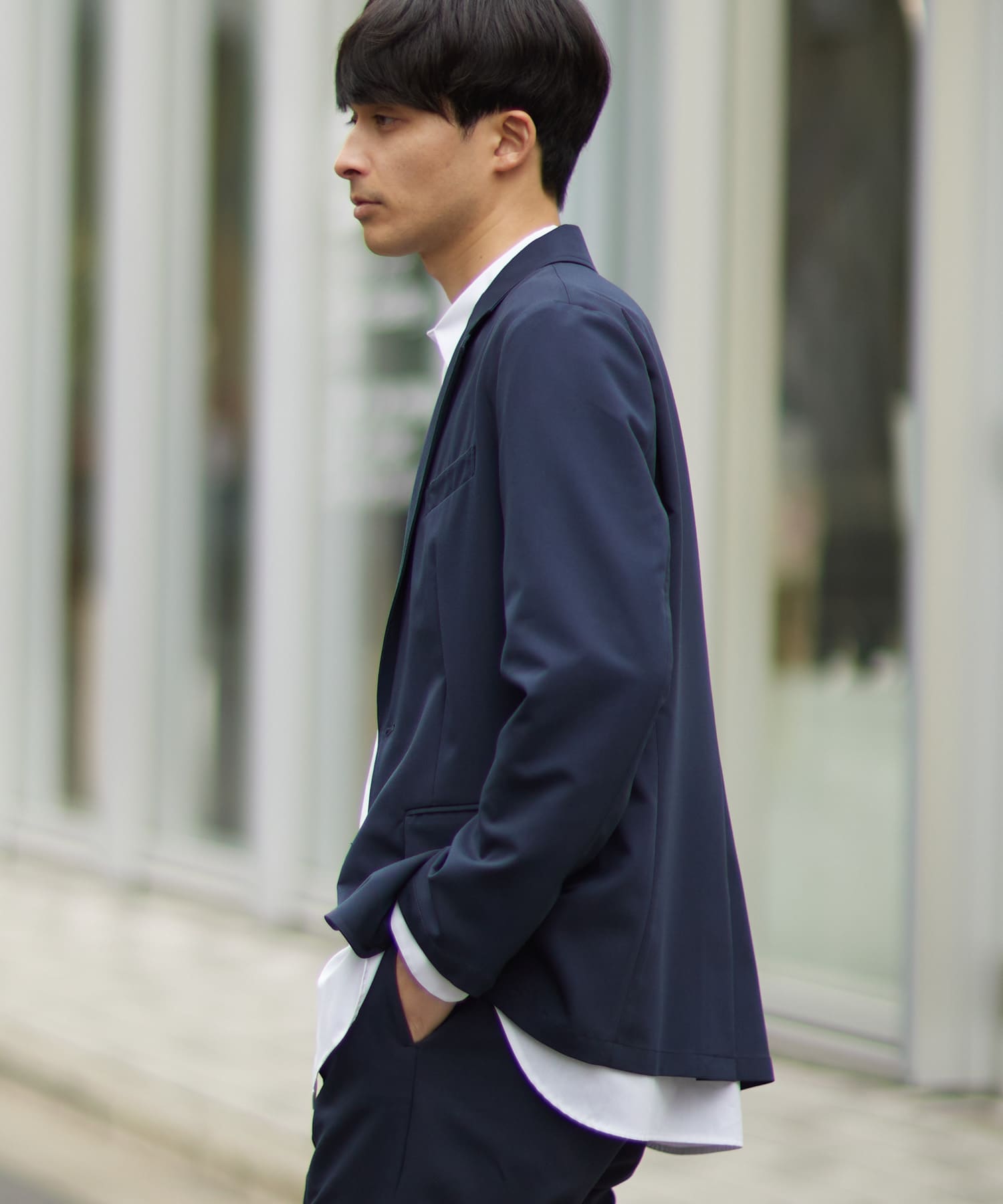 身長：180cm サイズ：L