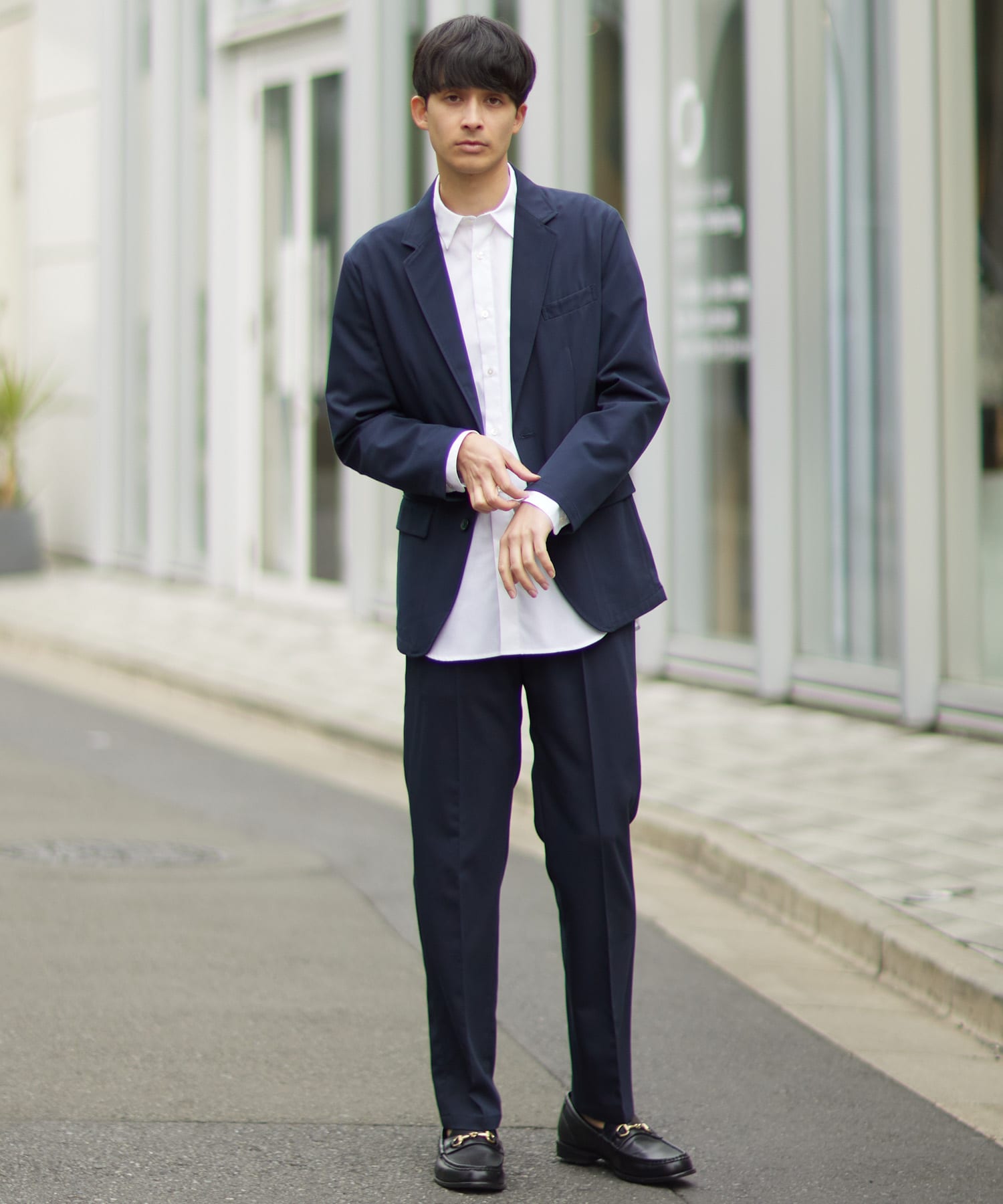 身長：180cm サイズ：L