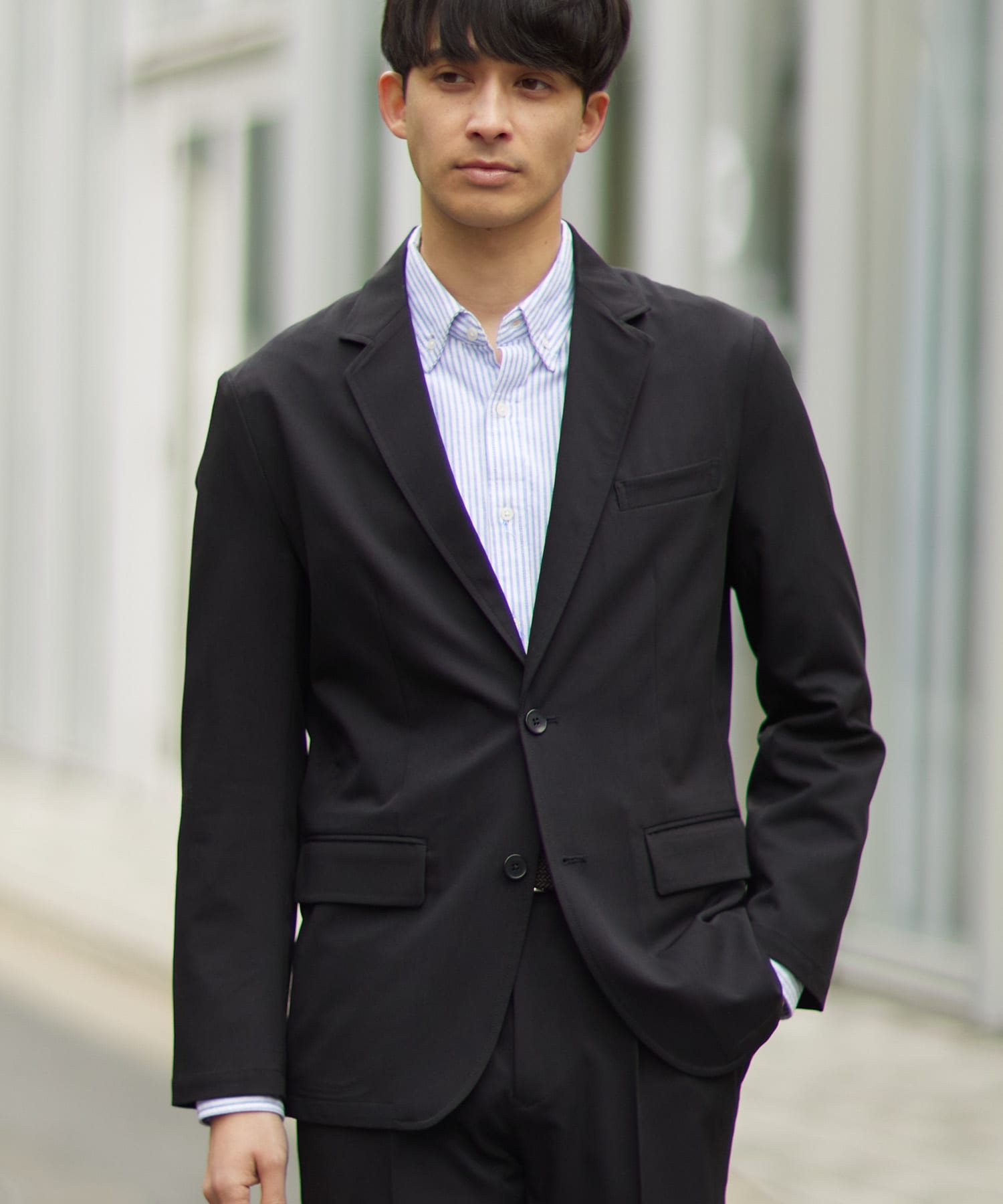 身長：180cm サイズ：L