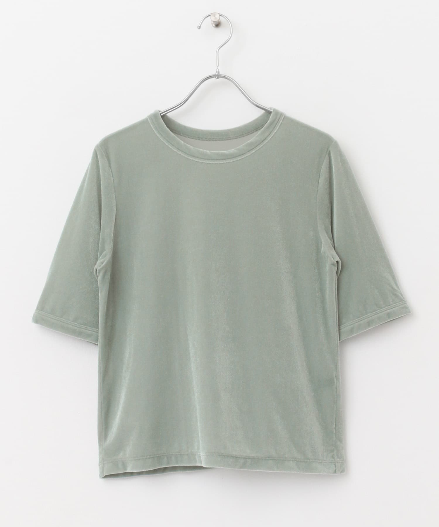 シアーベロアTシャツ MINT FREE