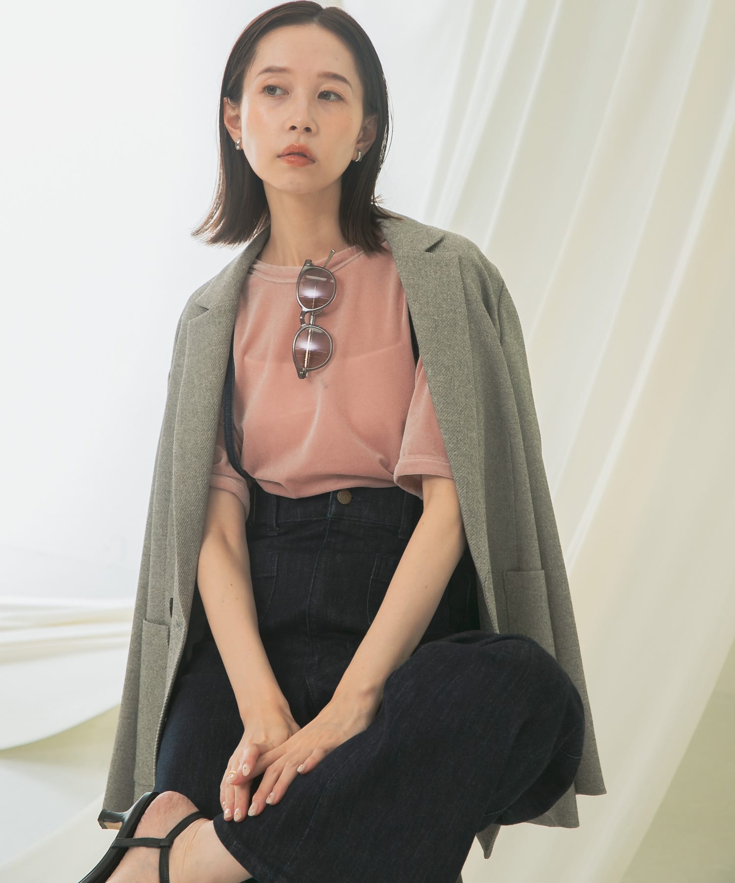 身長：165cm サイズ：FREE