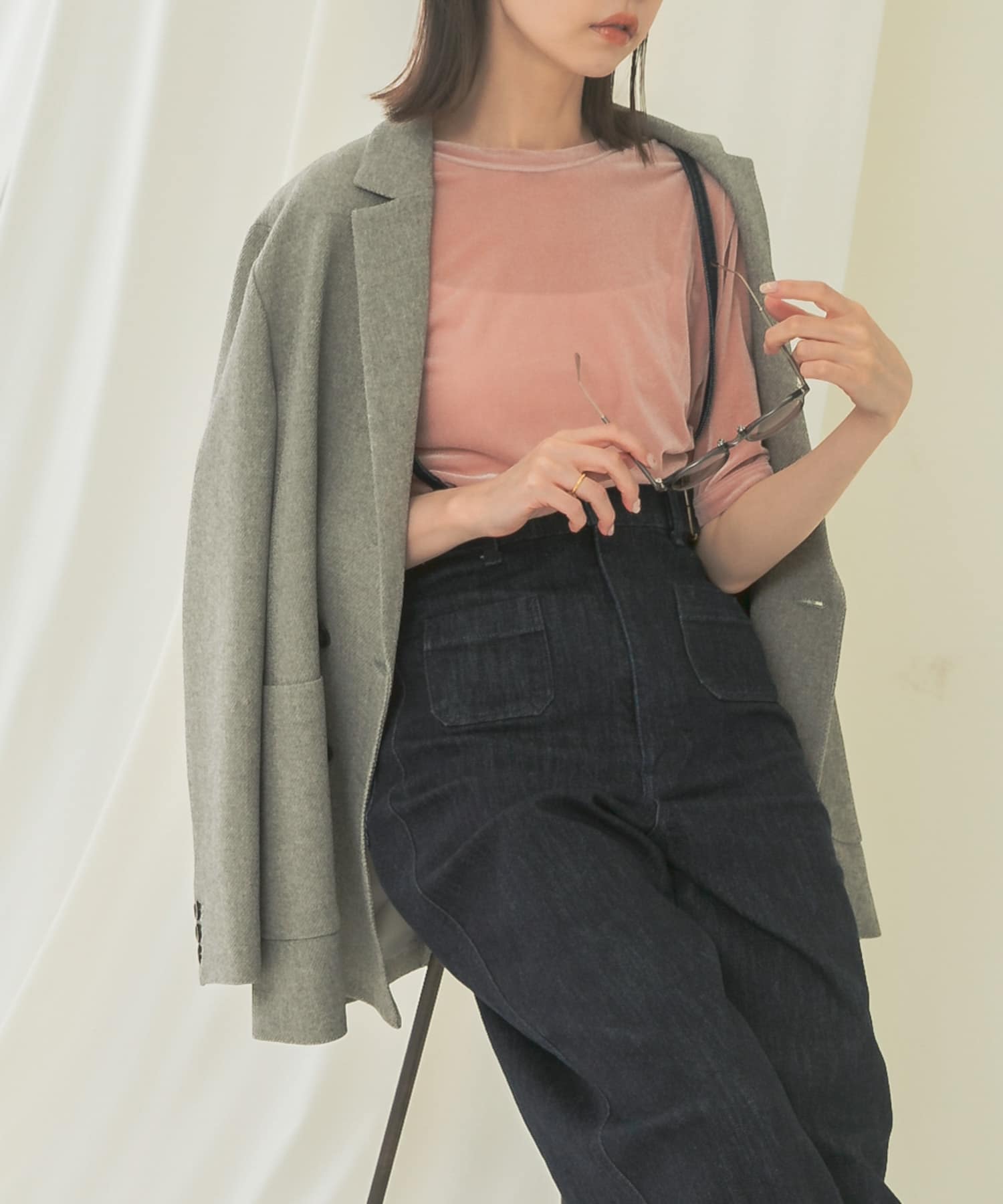 身長：165cm サイズ：FREE