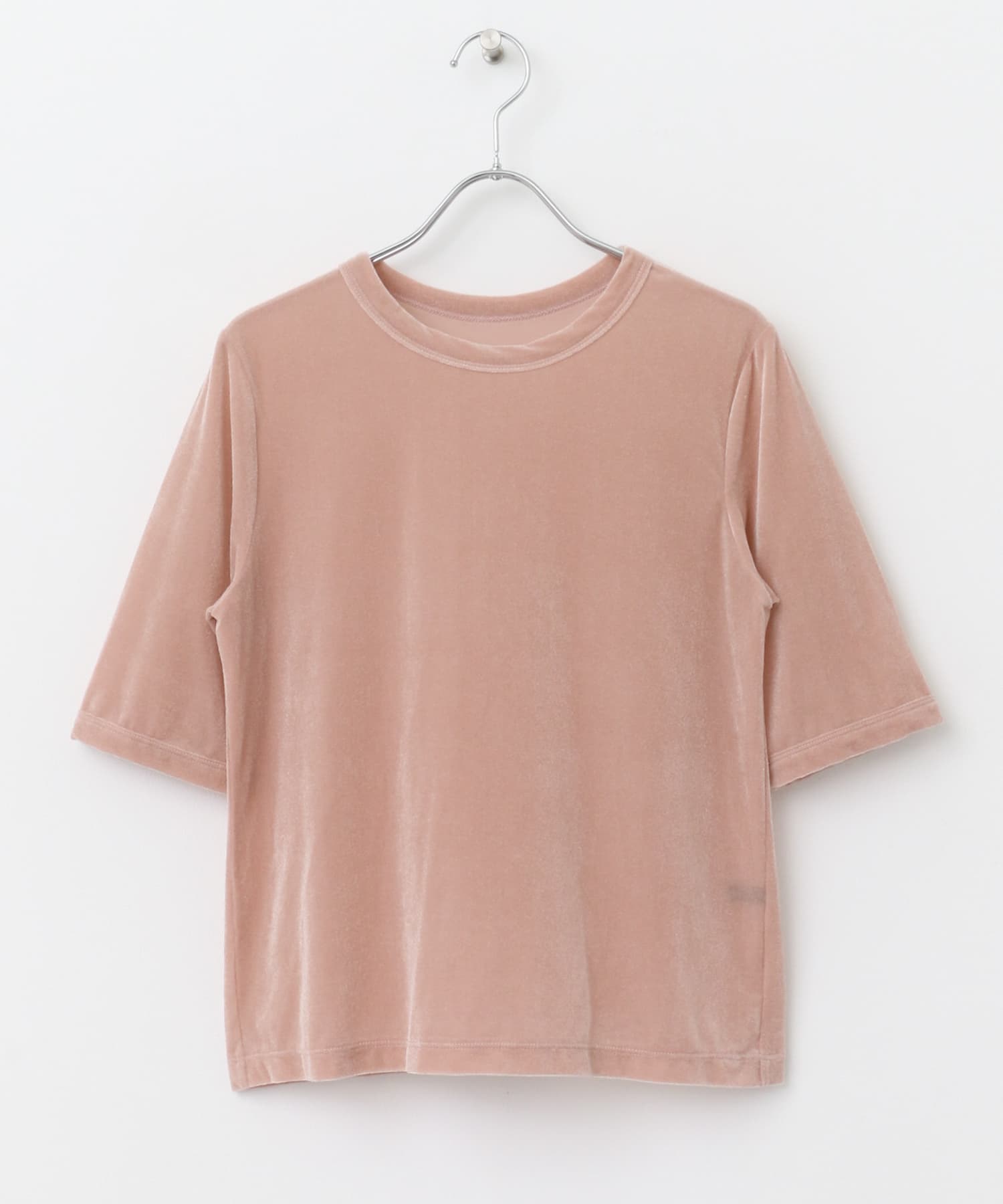 シアーベロアTシャツ CORAL FREE