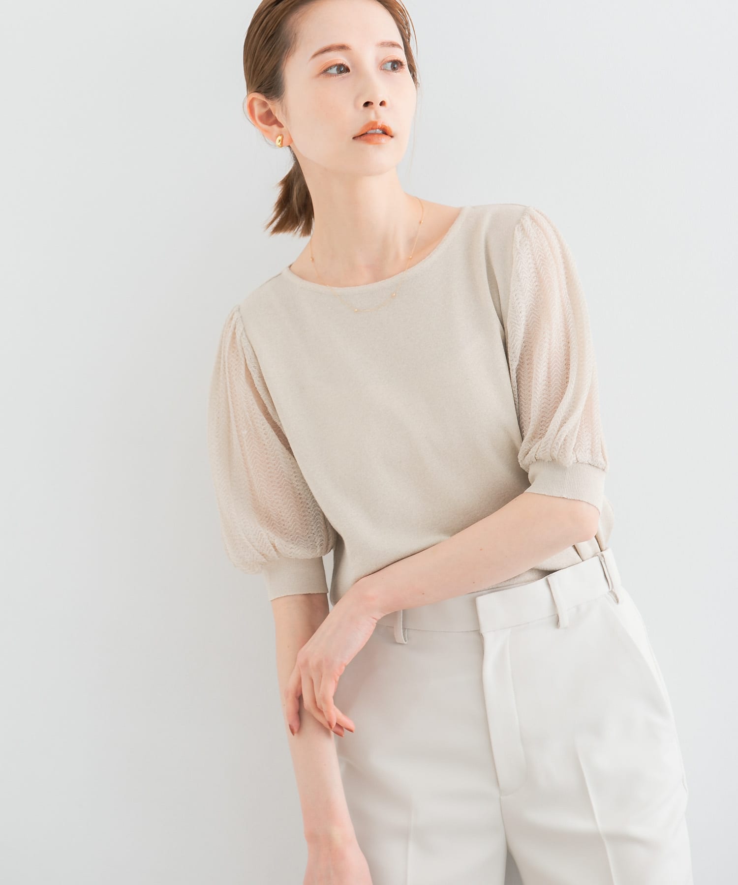 身長：165cm サイズ：FREE