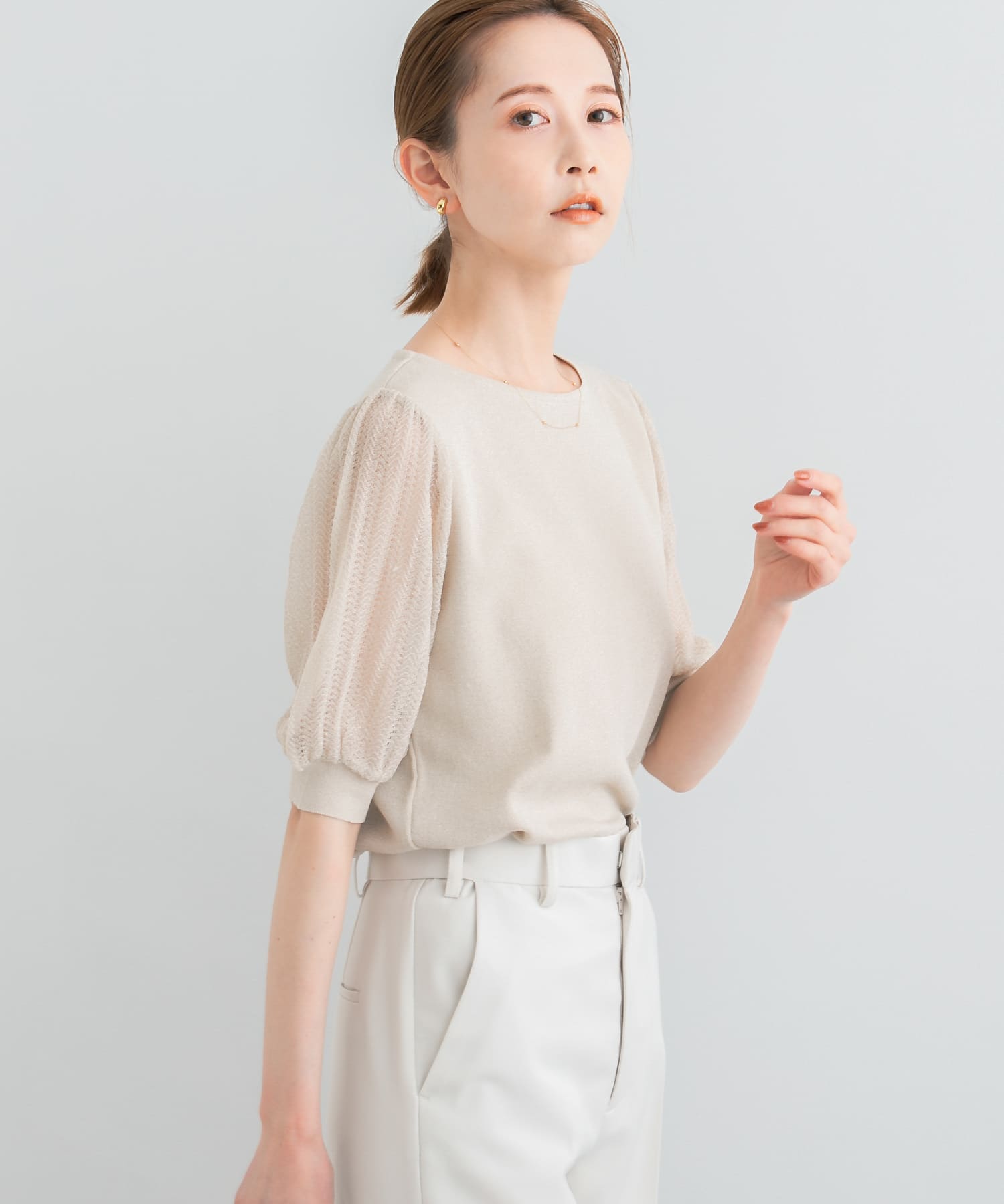 身長：165cm サイズ：FREE